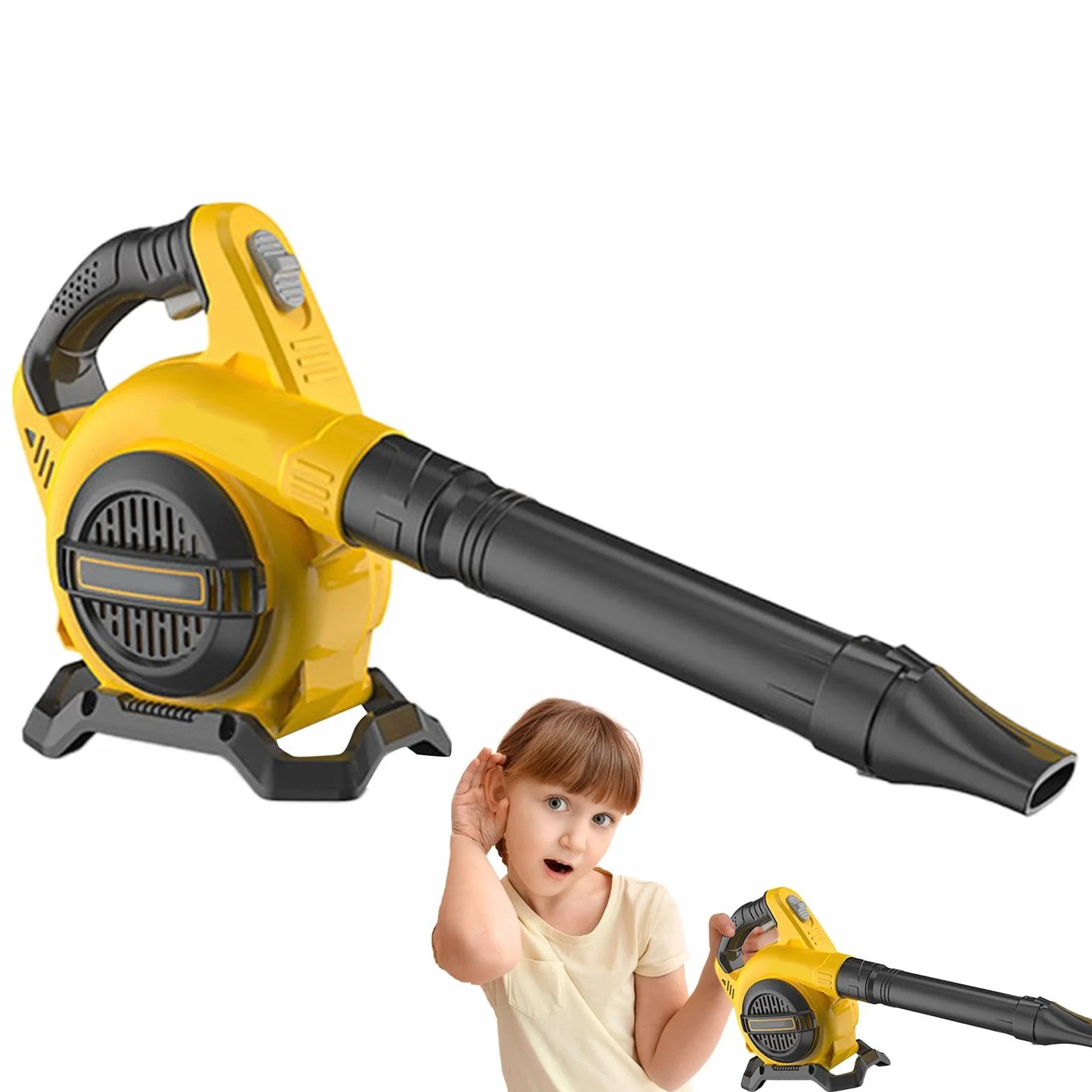 Generico Leaves Blower, Garden Blowers, Battery Operated Kids Leaves Blower, Toddler Outdoor Gardening Equipment, 16.5x7.91 Inches Outdoor Play Leaves Blower for Preschool Play & Landscaping Blower