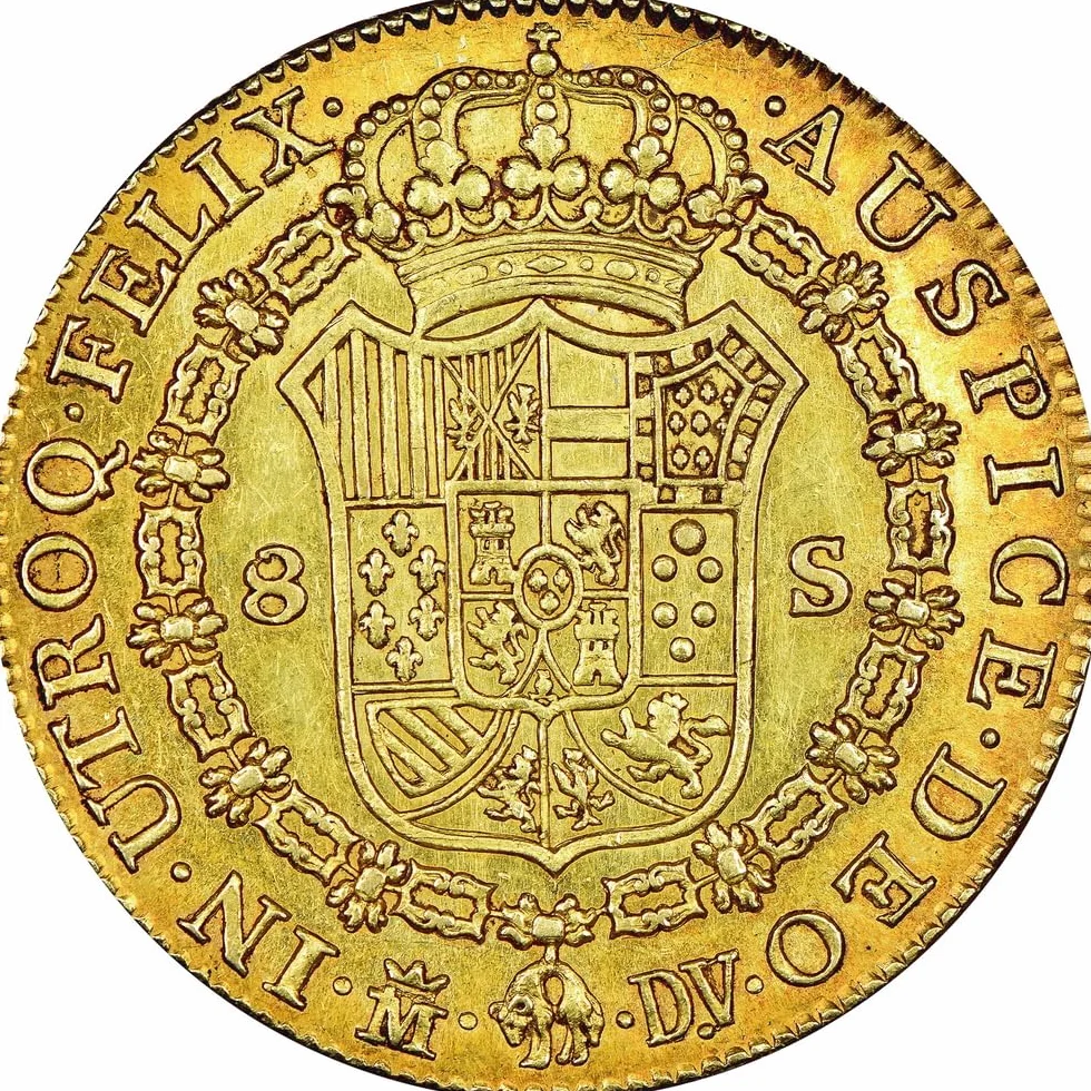 Monedas Antiguas españolas, 1786 Carlos III Moneda Oro Escudo España, Monedas Plata 8 Reales coleccionables, colección Moneda Conmemorativa para coleccionistas Raras