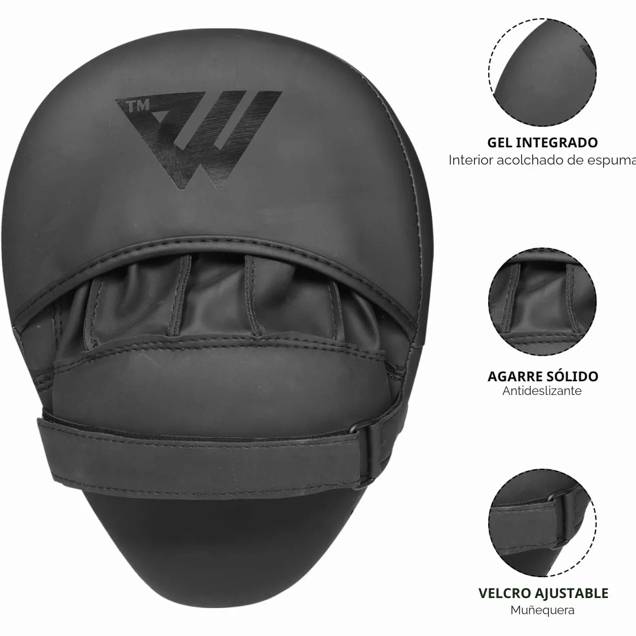 WFX Almohadillas de Boxeo Manoplas de Enfoque para Entrenamiento MMA