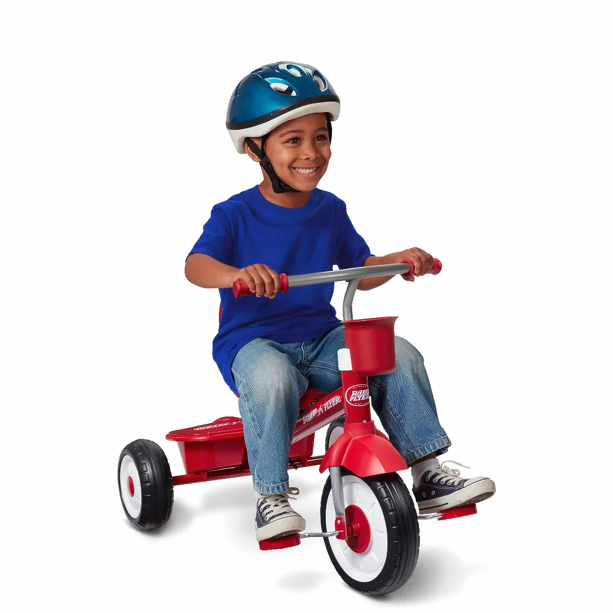 Radio Flyer Triciclo Stroll 'N 4 en 1 para niños de 9 meses a 5 años