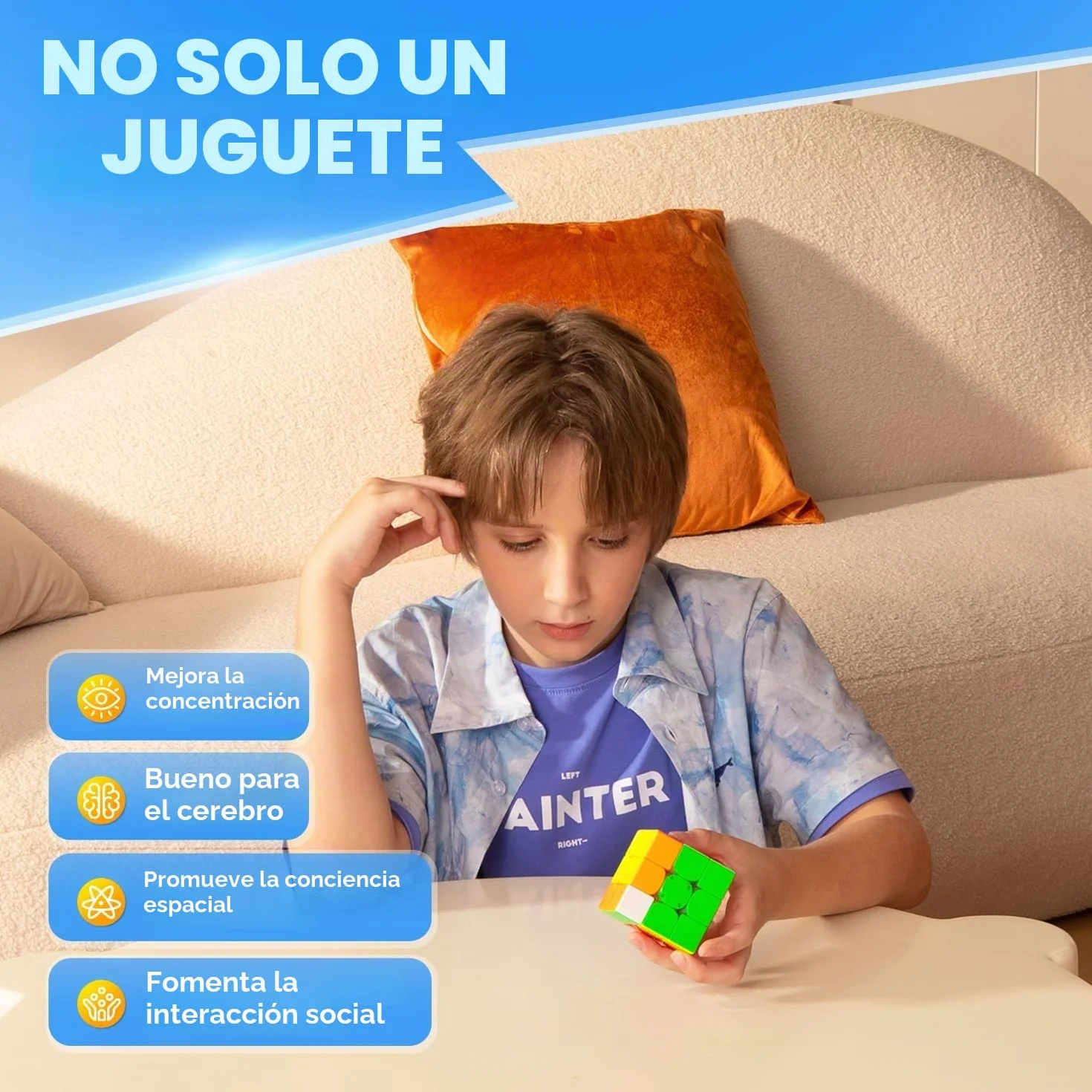 Gan 356M 3x3 Magnético Speed Cube, 356 M Mejor Cubo Mágico con 48 Imanes - Rotación rápida y Suave, Resistente y Duradero, Profesional Original Iman-tado Cubo de Velocidad (Sin Pegatinas)