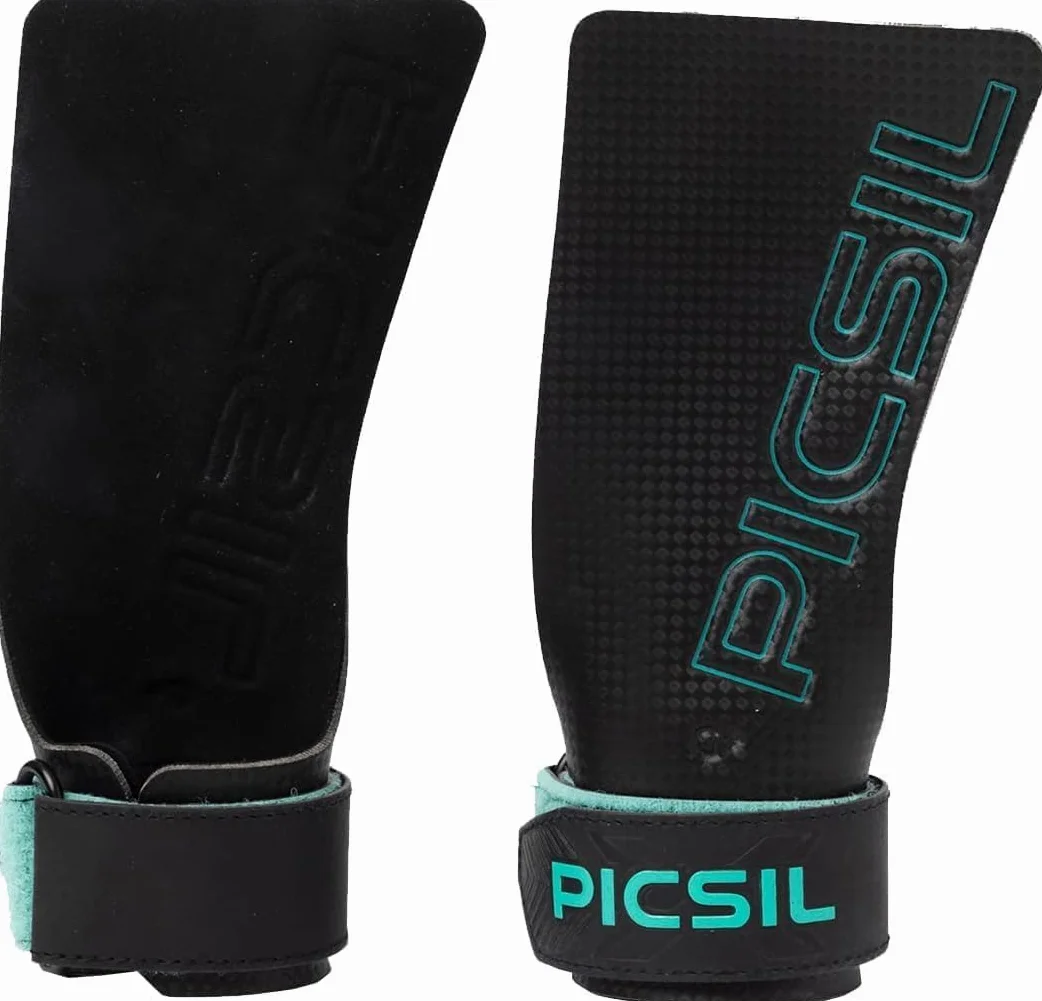 PICSIL Calleras Falcon Grips Fibra de Carbono 2.7 mm Doble Capa para Cross Training Gimnasio
