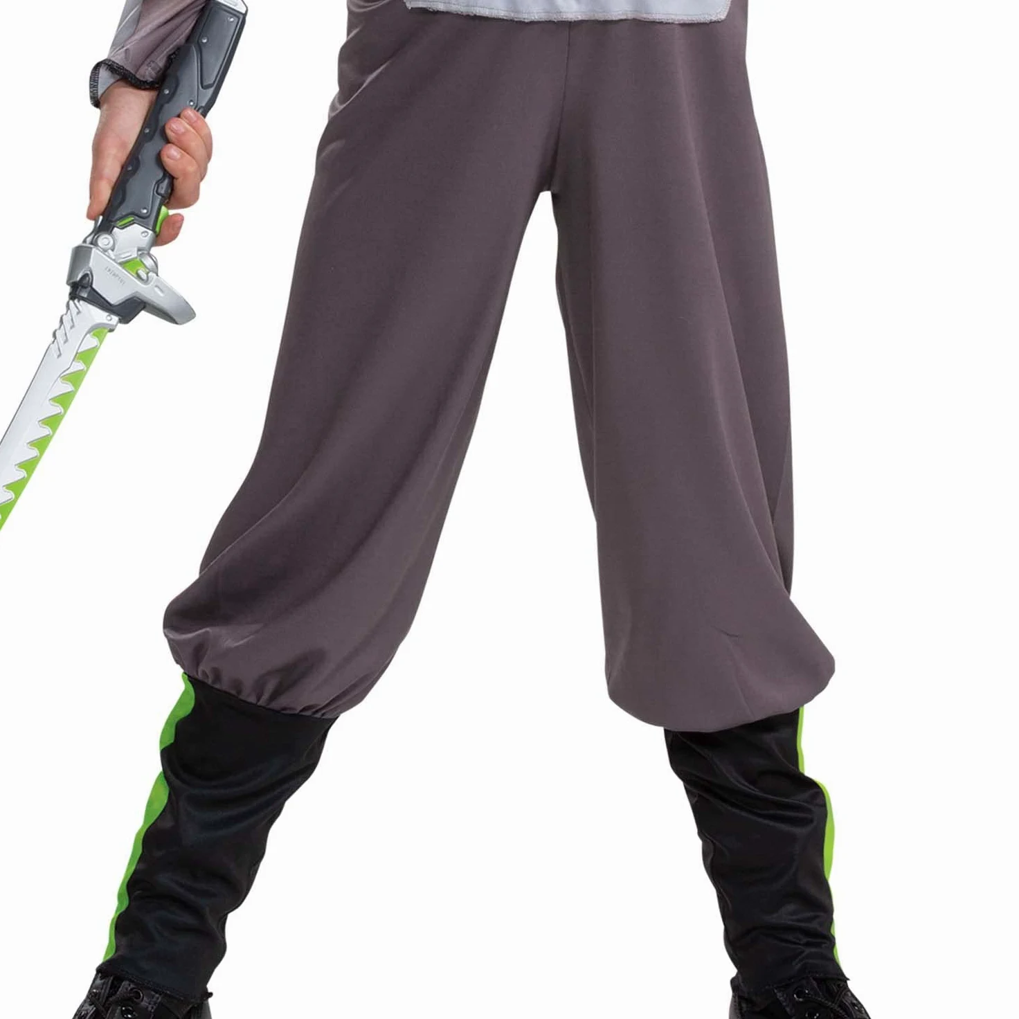 Disguise Disfraz Genji para niños, disfraz oficial de Overwatch con capucha y máscara, tamaño infantil de lujo DisfrazNiños