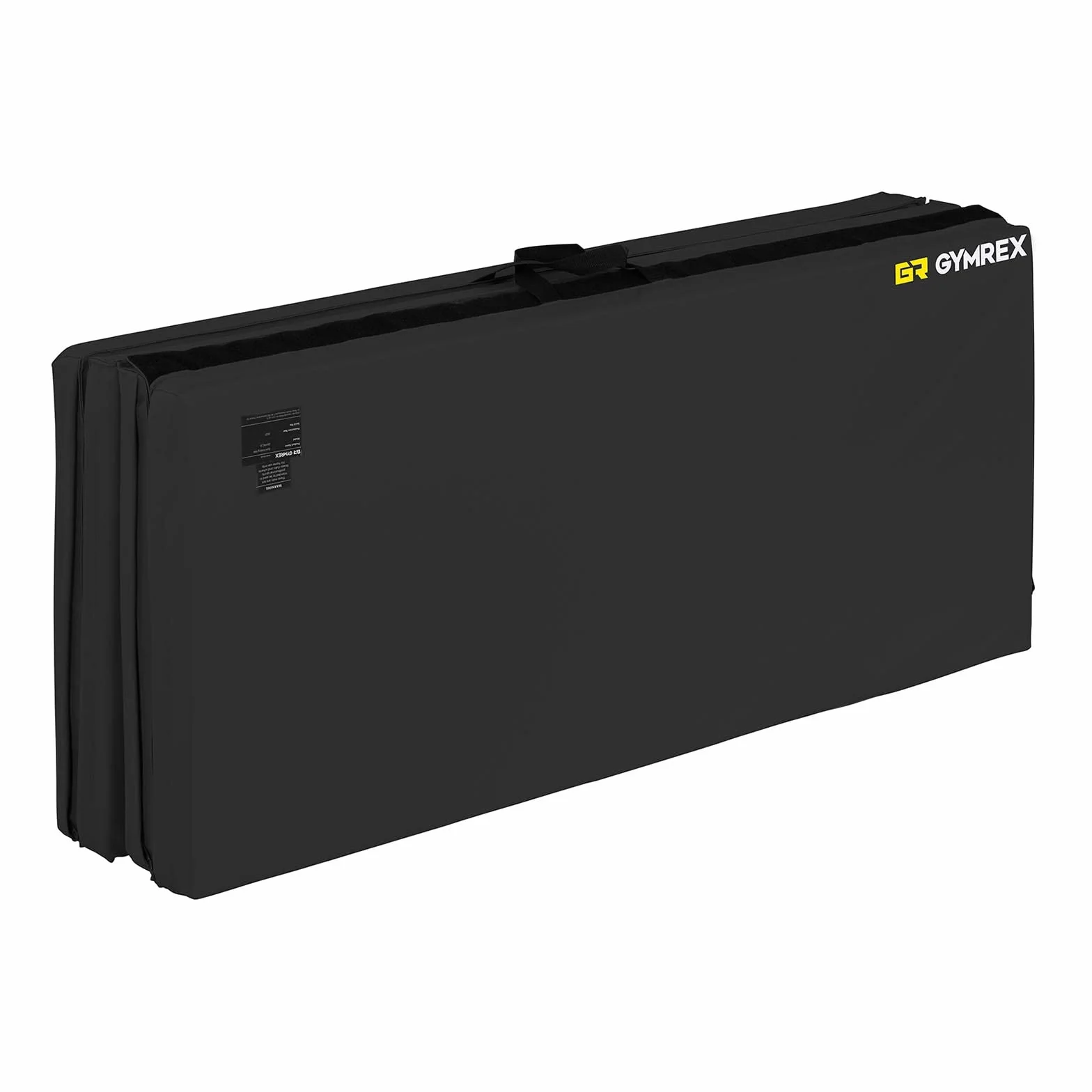 Gymrex Colchoneta para Ejercicios Plegable GR-FM_19 200x120x5 cm 170 kg Negro