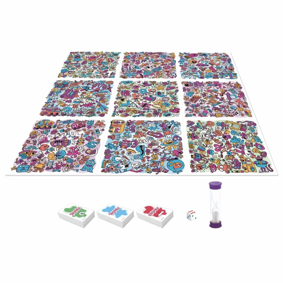 Hasbro Gaming Pictureka! Juego de Mesa Infantil Familiar Mayores 6 Años