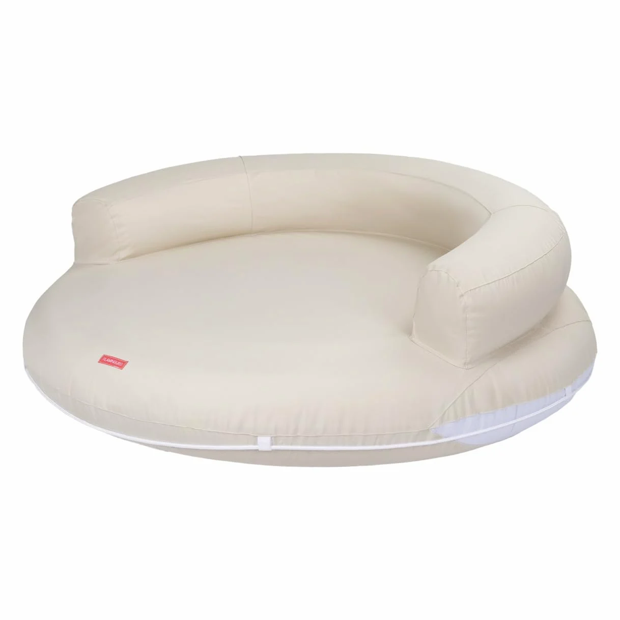 Flamingueo Colchoneta Piscina, Tumbona Hinchable, Estructura Interior PVC, Funda Exterior Poliéster, 152 x 152 x 49 cm