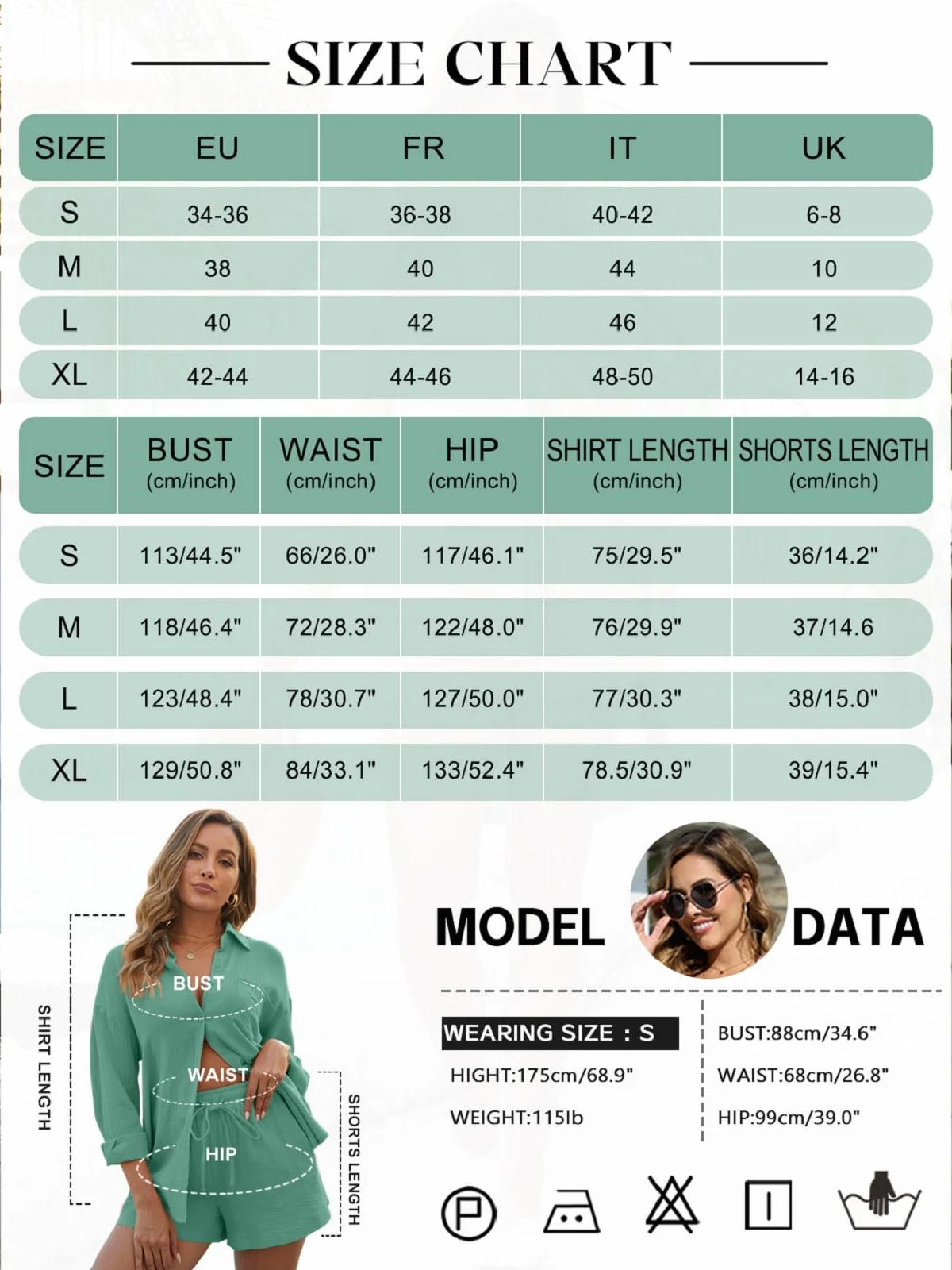 Conjuntos Mujer Verano Casual Dos Piezas Pantalon Cortos Blusa Elegante Lino Chándal Camisa Manga Larga Ropa Playa Bolsillos