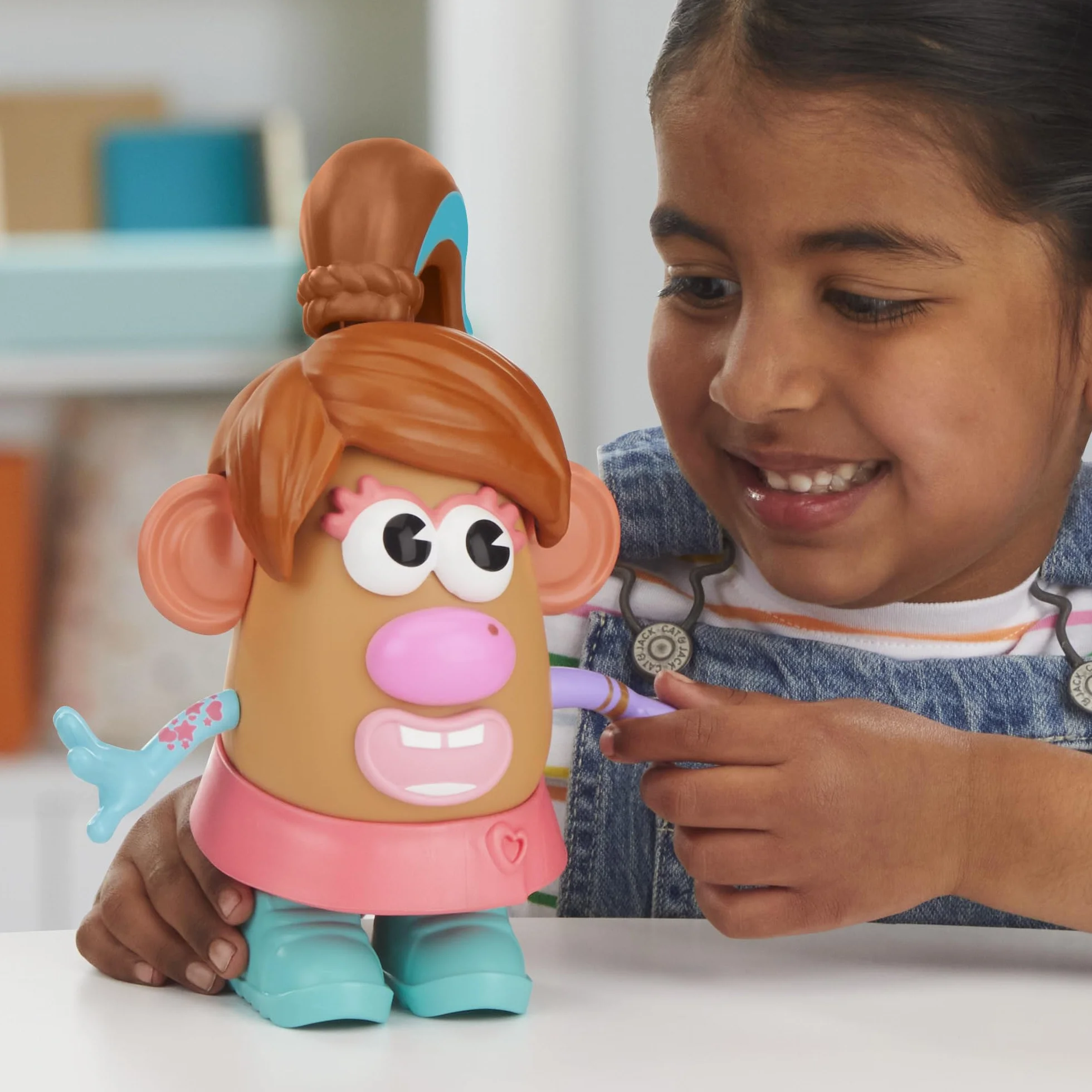 Hasbro Potato Head Muñeco Personalizable 32 Accesorios para Niñas y Niños de 2 Años+