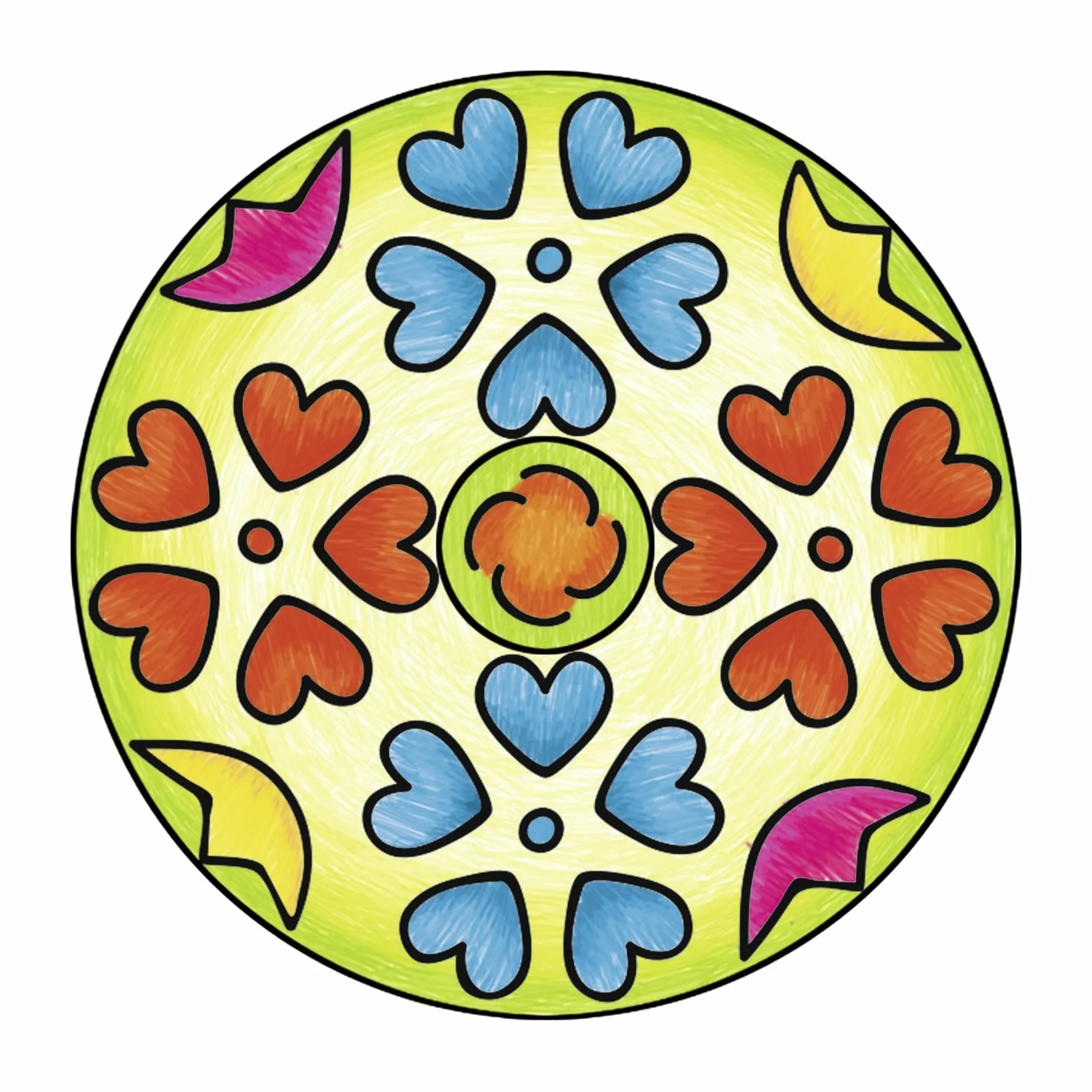 Ravensburger - 29809 - Pintura En el número - Flores y Mariposas 2 En 1 Mandala