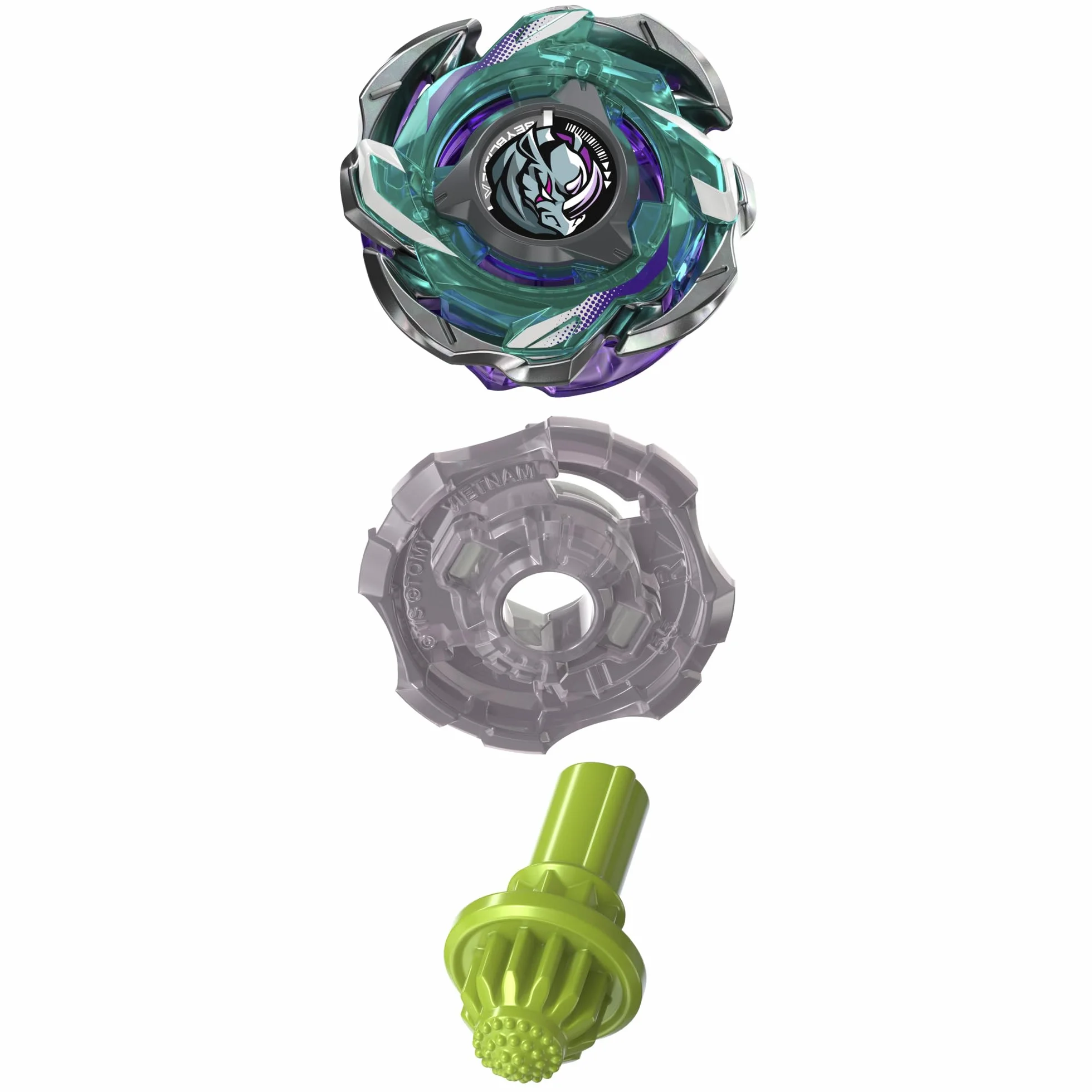 Beyblade X Reaper Rhino C 4-55D CX Kit Inicial Takara Tomy Tipo Defensa Lanzador