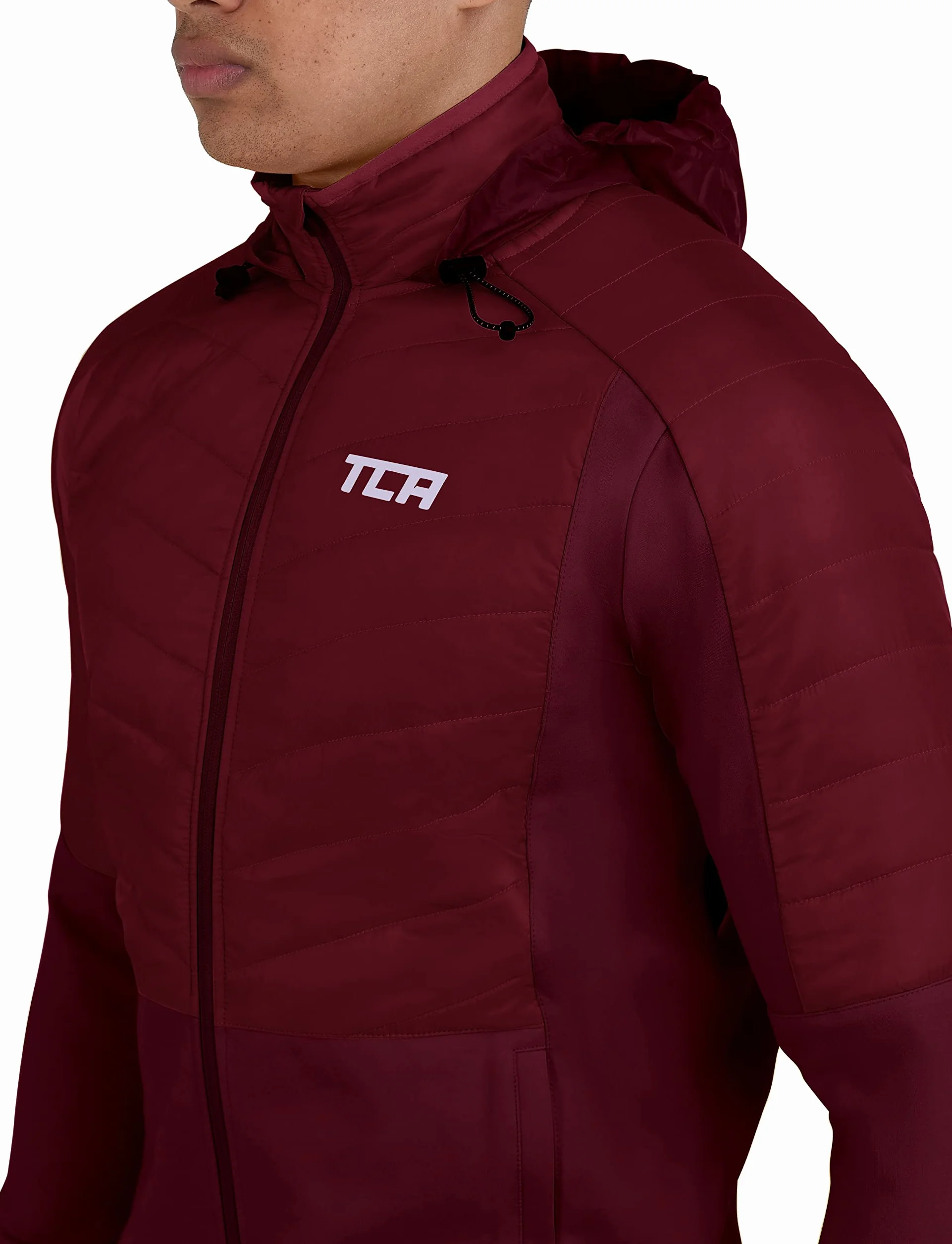 TCA Chaqueta Excel Runner plegable ligera repelente al agua hombre