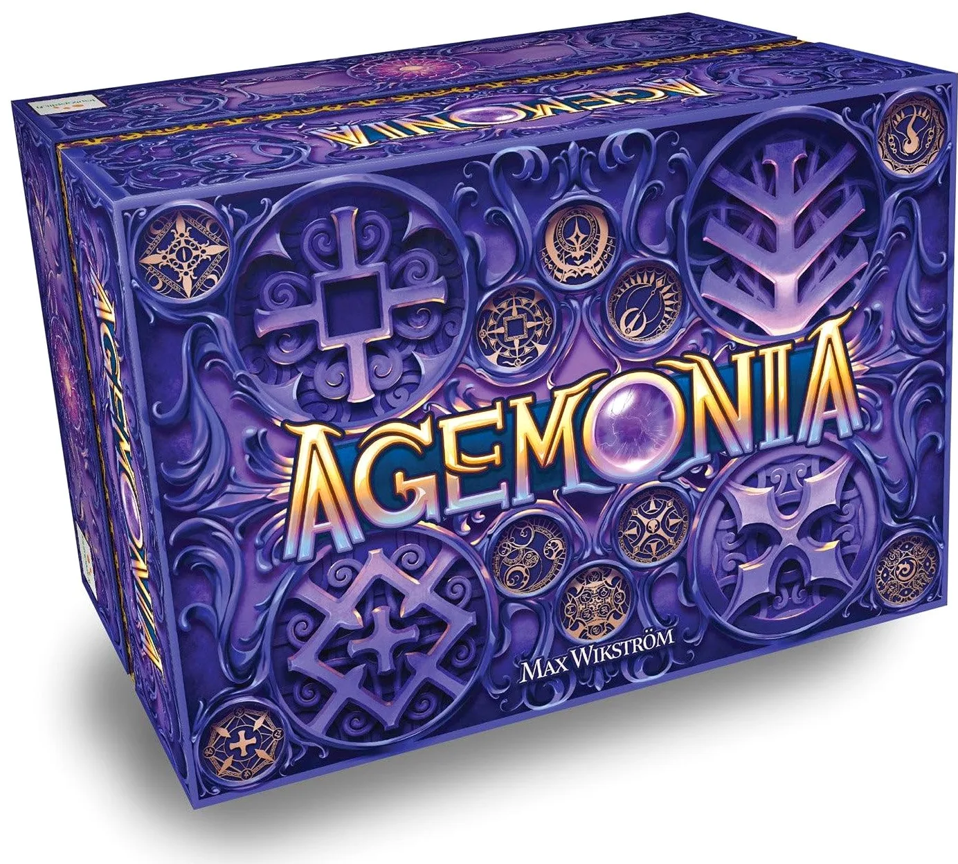 Lautapelit.fi - Agemonia: Juego de Mesa cooperativo para 1-4 Jugadores, 60-120 Minutos, para Adolescentes y Adultos a Partir de 168 años, Fantasy, Familia