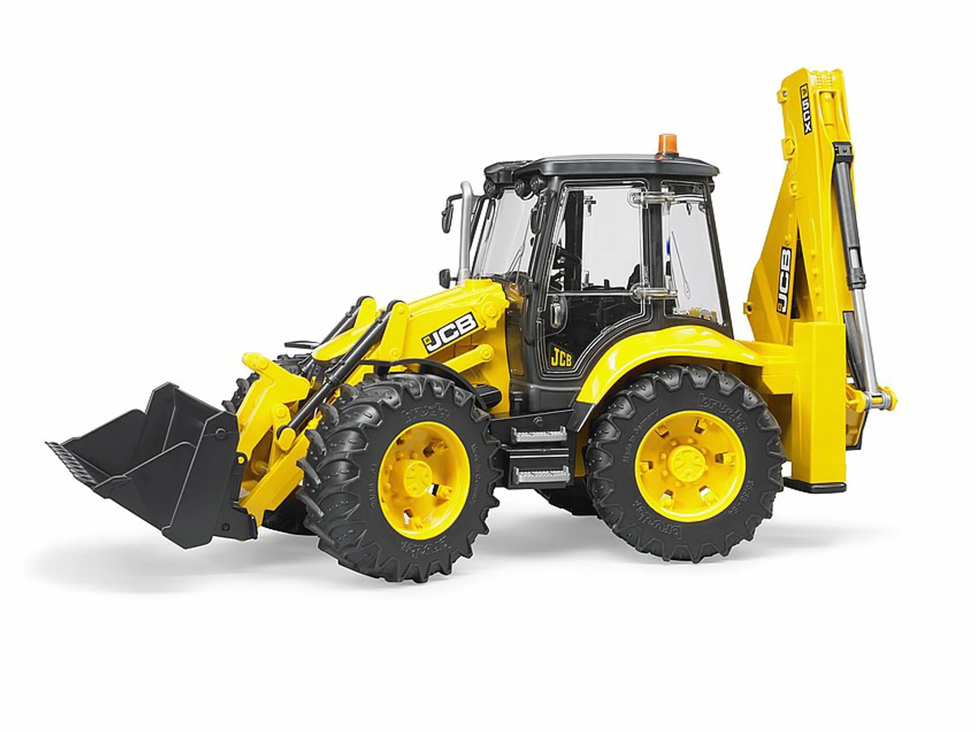 bruder 02454 - JCB 5CX eco Backhoe - 1:16 Vehículo de construcción, Obra, Pala, Retroexcavadora, Trabajador, bworld, Máquina de construcción, Toy