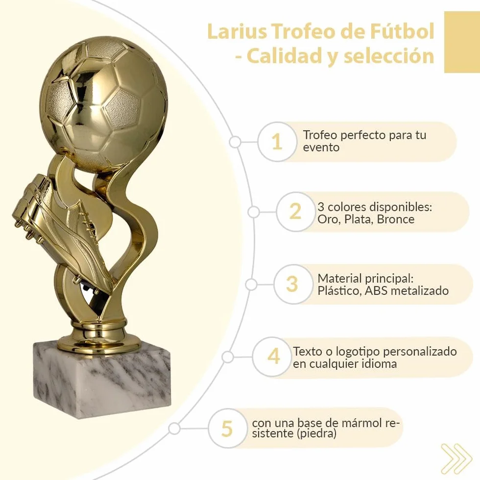 Larius Trofeo ST4 Trofeo de fútbol