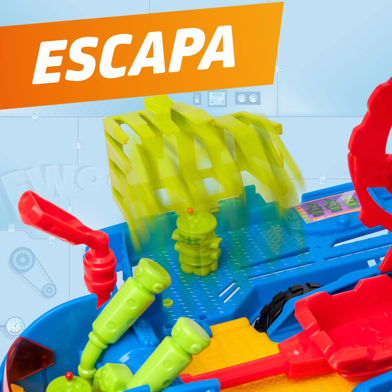 SUPERTHINGS KAZOOM Power Mr. King Truck Camión Serie TV con Vehículo Figura Exclusiva Robotoxics