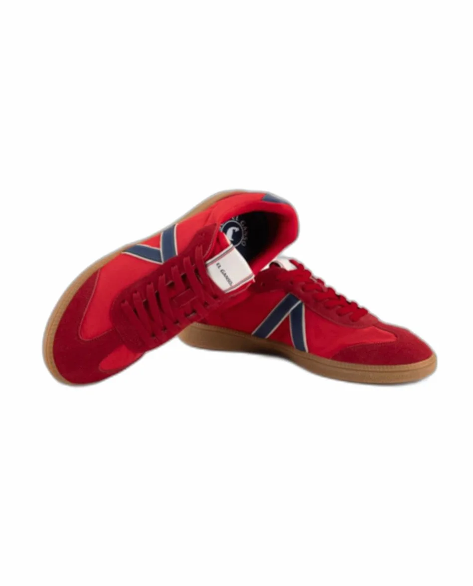 El Ganso Zapatilla Setentera Nylon Granate