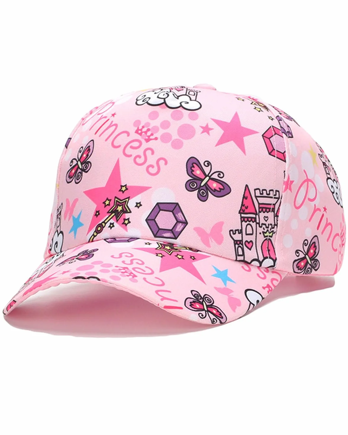 Gorra de Béisbol para Niñas Ajustable Transpirable Verano