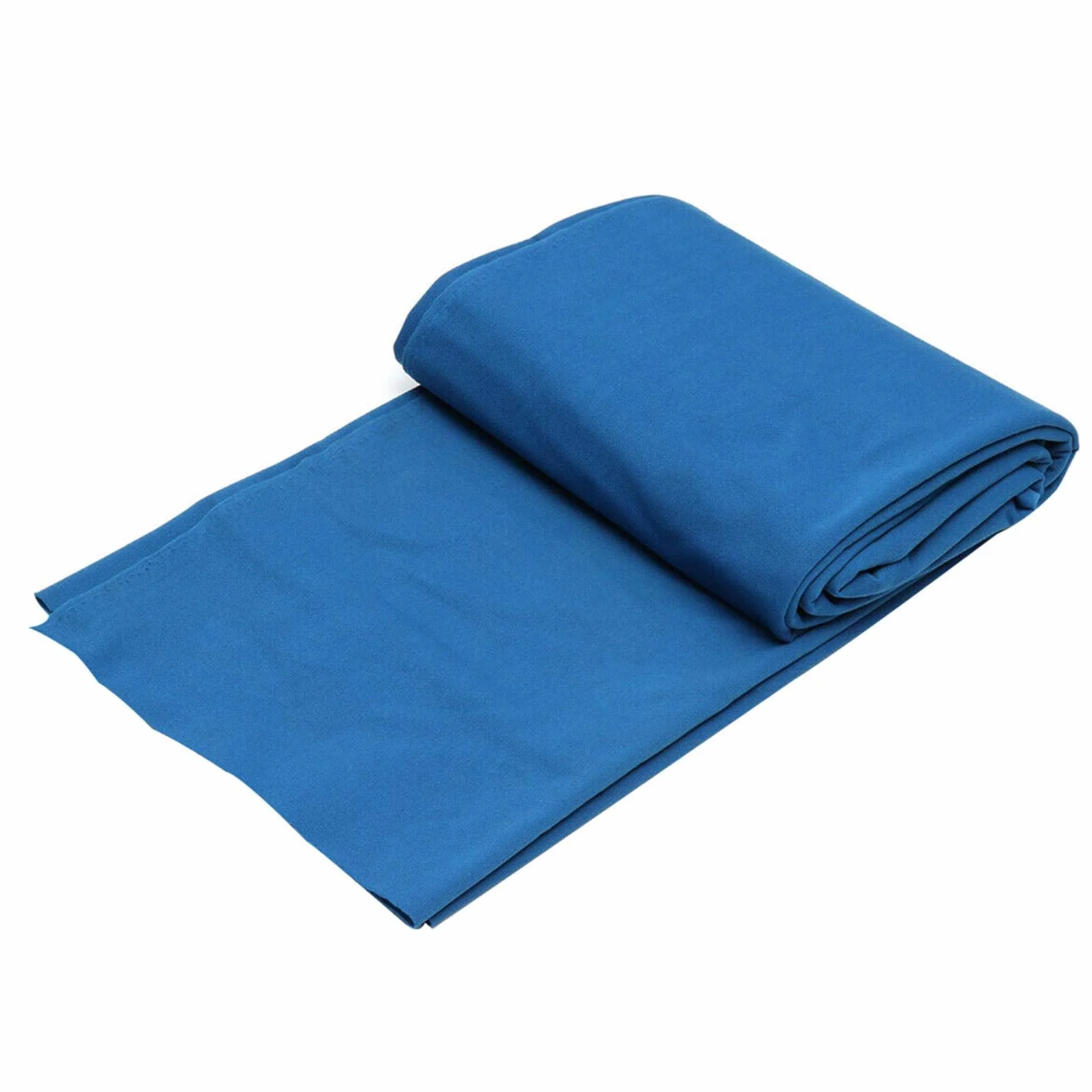 Tela de billar profesional de fieltro, paño de protección de ocho bolas (azul)