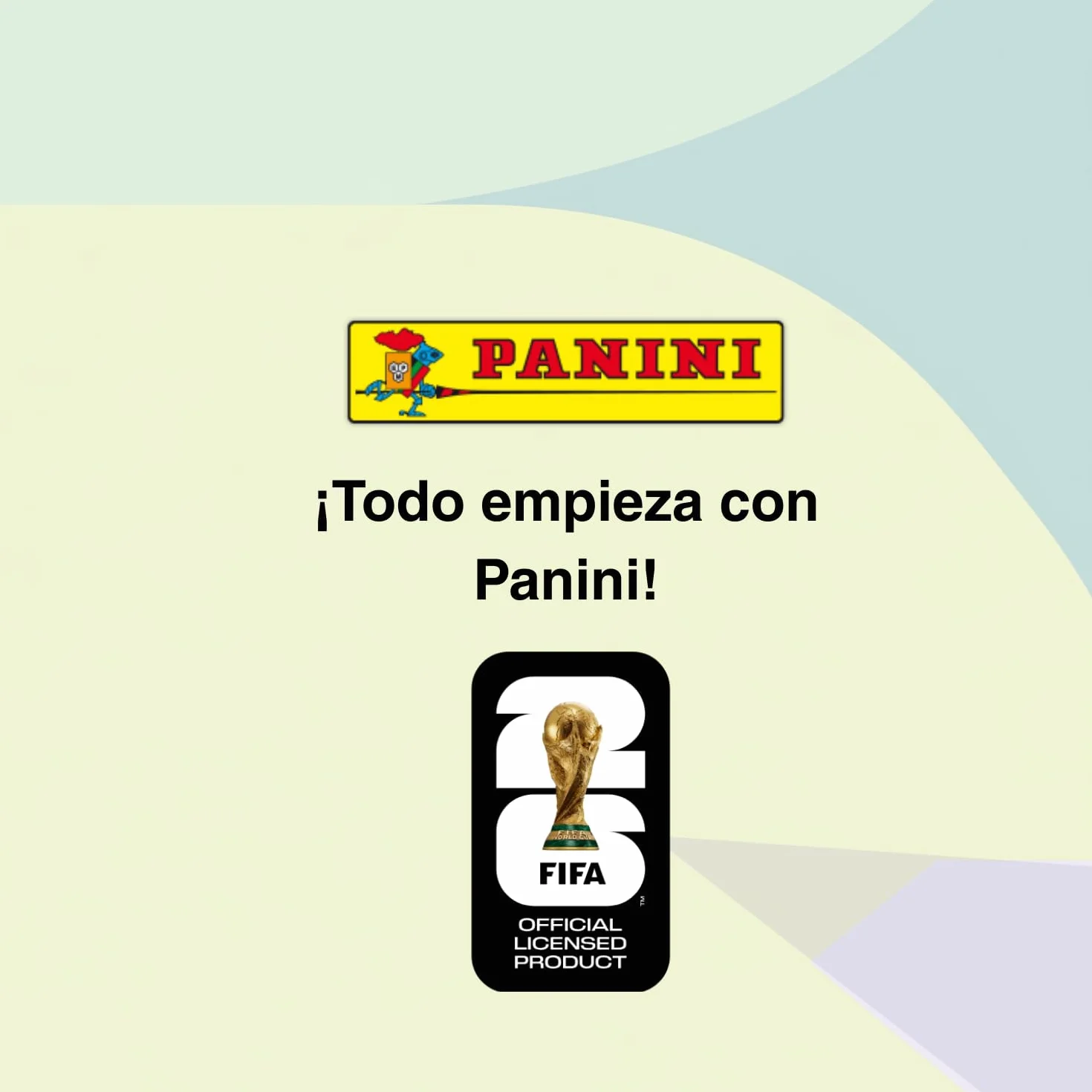 Panini - FIFA World Cup 2026 Starter Pack Cromos - Álbum oficial + Primeros Sobres Colección Mundial 2026 - Colección Oficial Panini