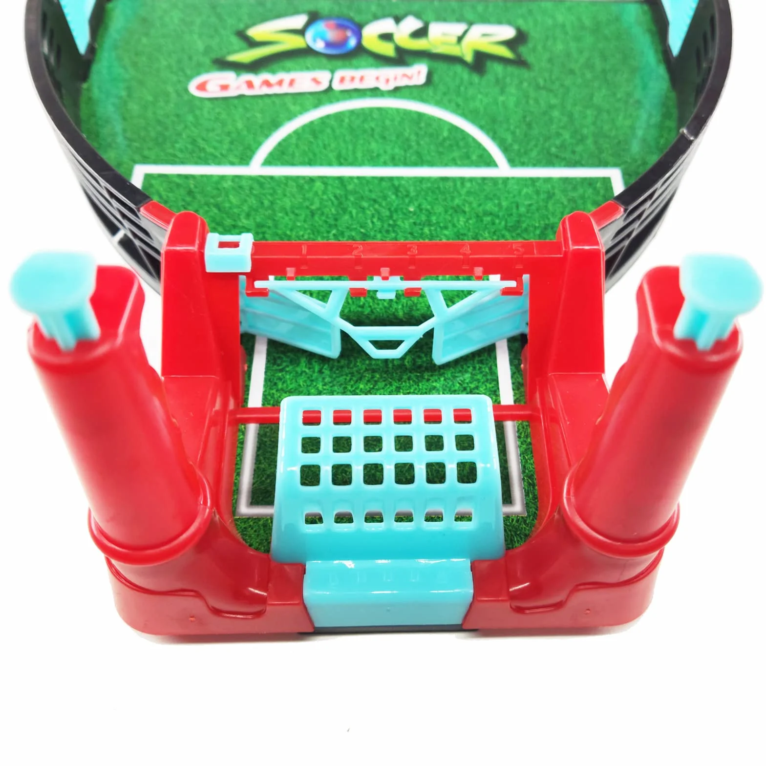 Futbolines para Niños, Juegos de Mesa de Fútbol, Mini Juego de Futbolín de Fiesta, Juegos Familiares, Juegos Interactivos para Padres e Hijos, Regalo para Niños(6*fútbol)