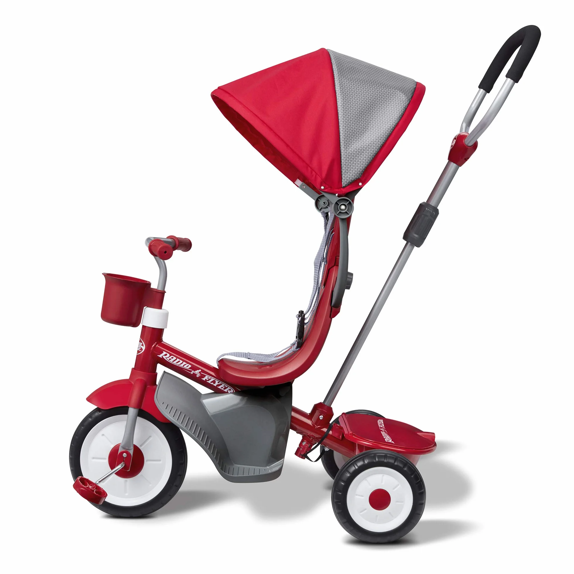 Radio Flyer Triciclo Stroll 'N 4 en 1 para niños de 9 meses a 5 años