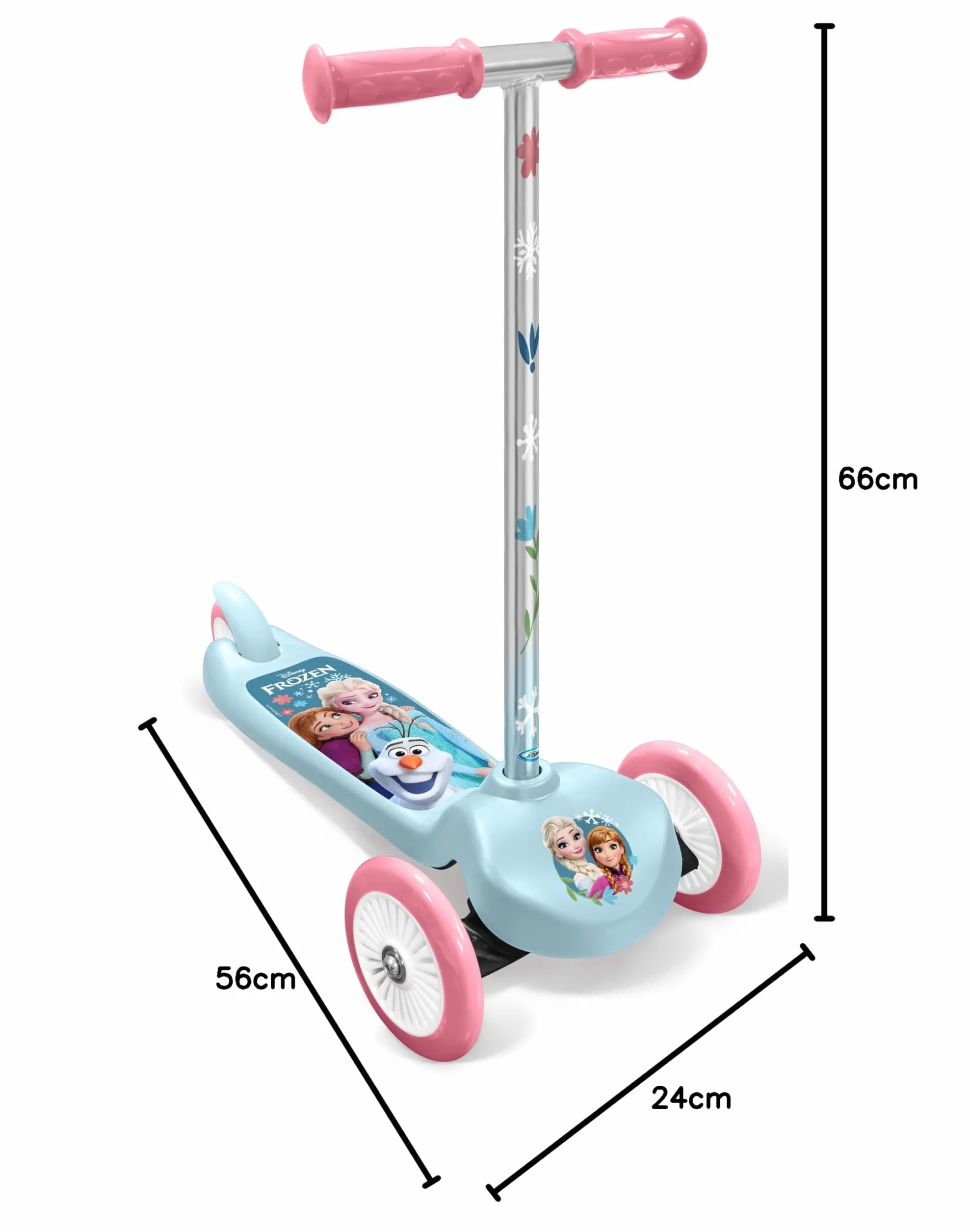Steering Scooter 3 Wheels Frozen 2