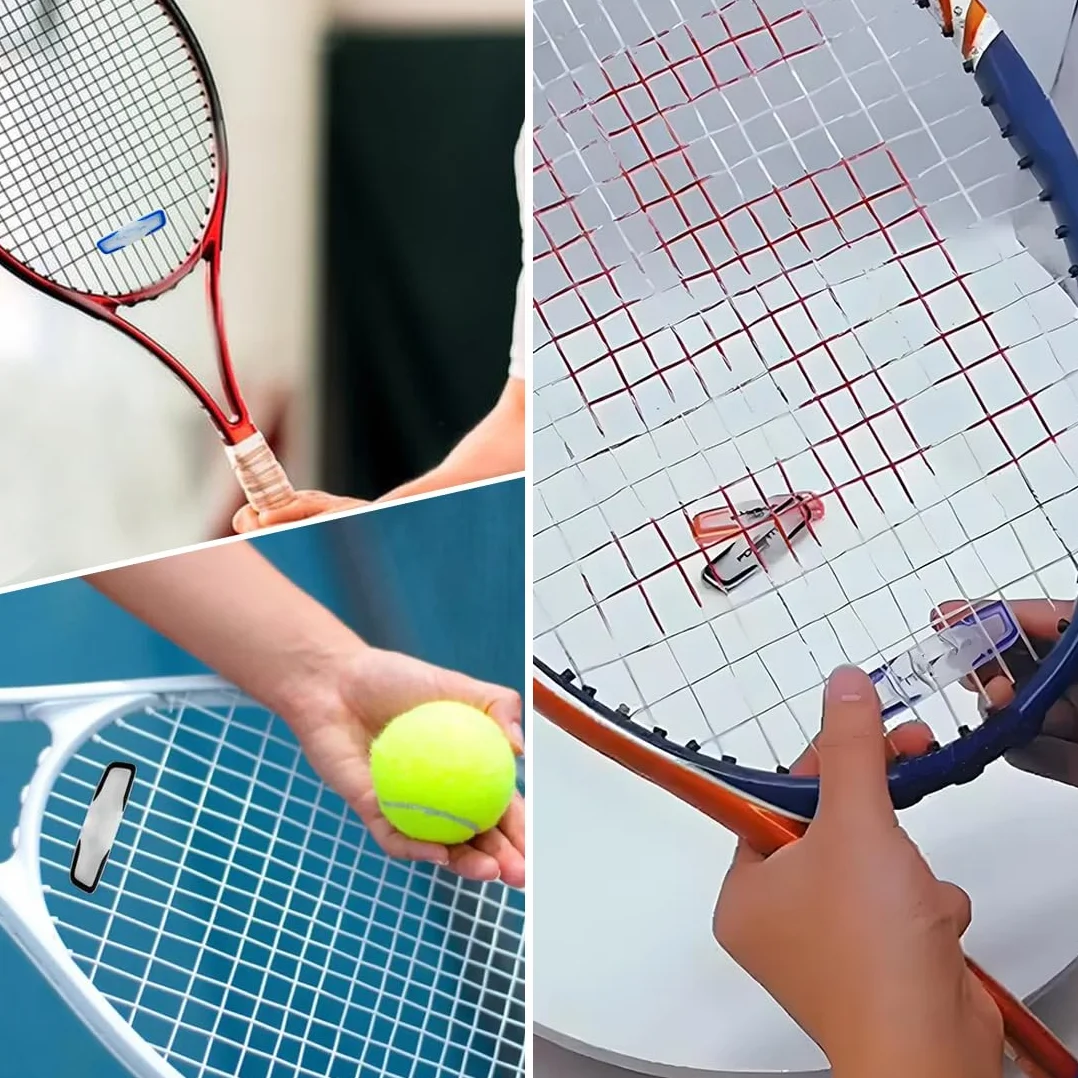 Amortiguador de la Raqueta de Tenis, Amortiguadores de Vibración de Silicio Suave, 2 Piezas