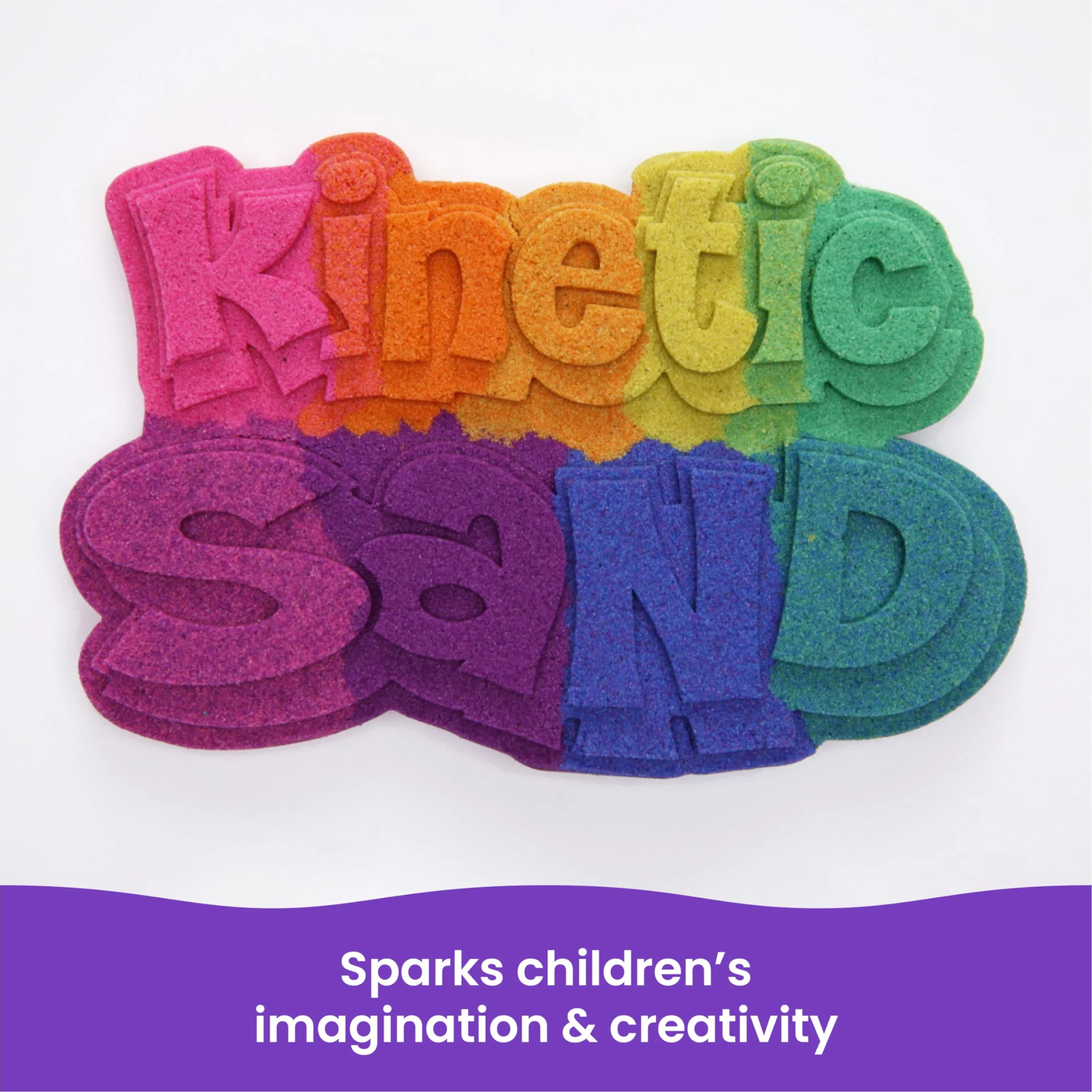 Kinetic Sand - 907 g de Arena Mágica Azul para Mezclar, Moldear y Crear - Kit Manualidades Niños - Juguetes Niños 3 Años + - Arena Kinetica