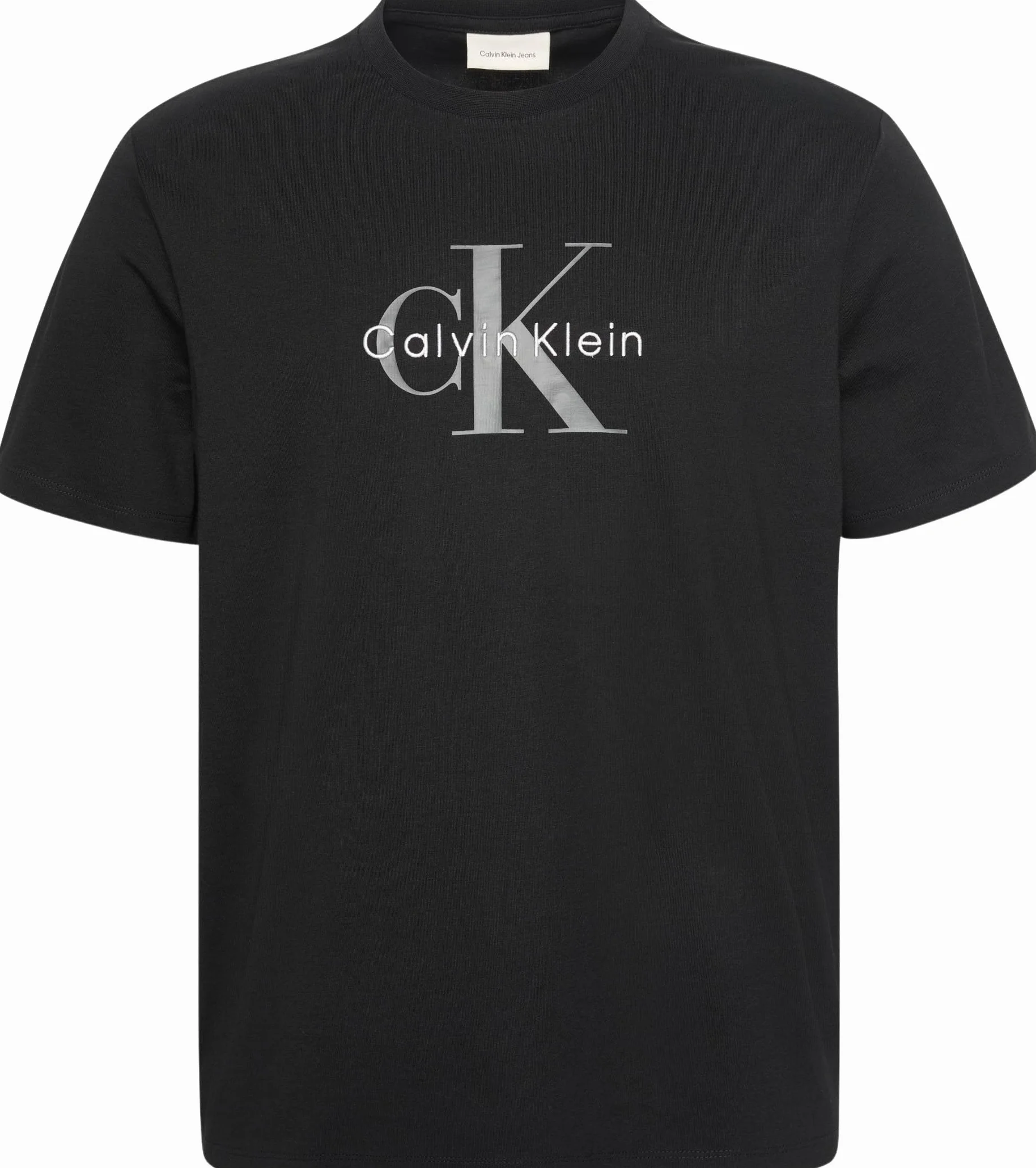 Calvin Klein Camiseta de Manga Corta Hombre Monologo Algodón