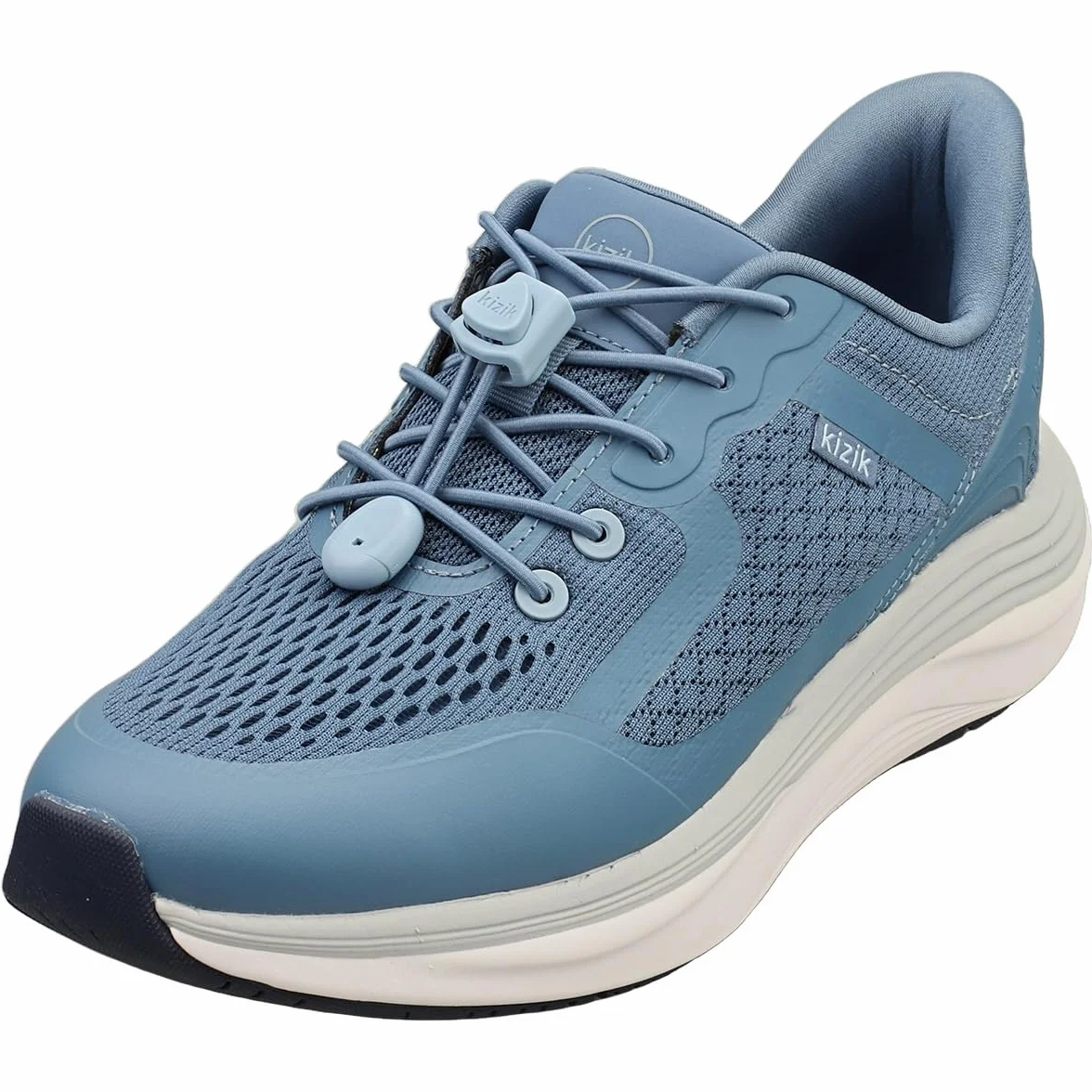 Kizik London Zapatos para mujer con soporte de arco, parte superior de malla transpirable, ancho regular