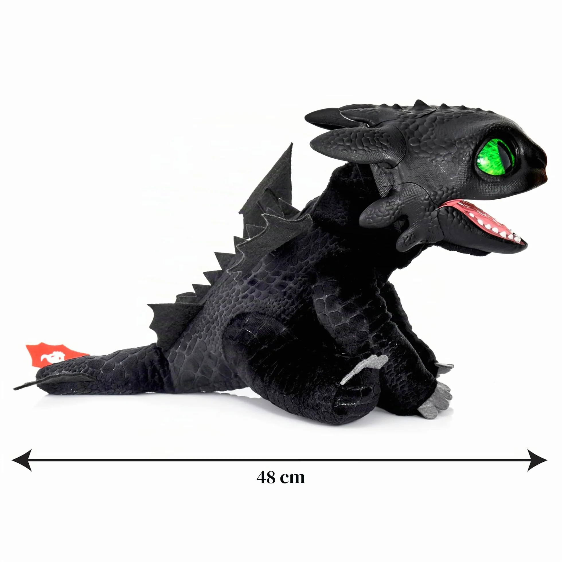 WOW! STUFF HTTYD Toothless Puppetronic de RealFX, Amazing Animatronic Toothless con certificación de Primera edición, se ve, se Siente y Suena Real!, más de 50 Combinaciones de acción y Sonido, 25,5