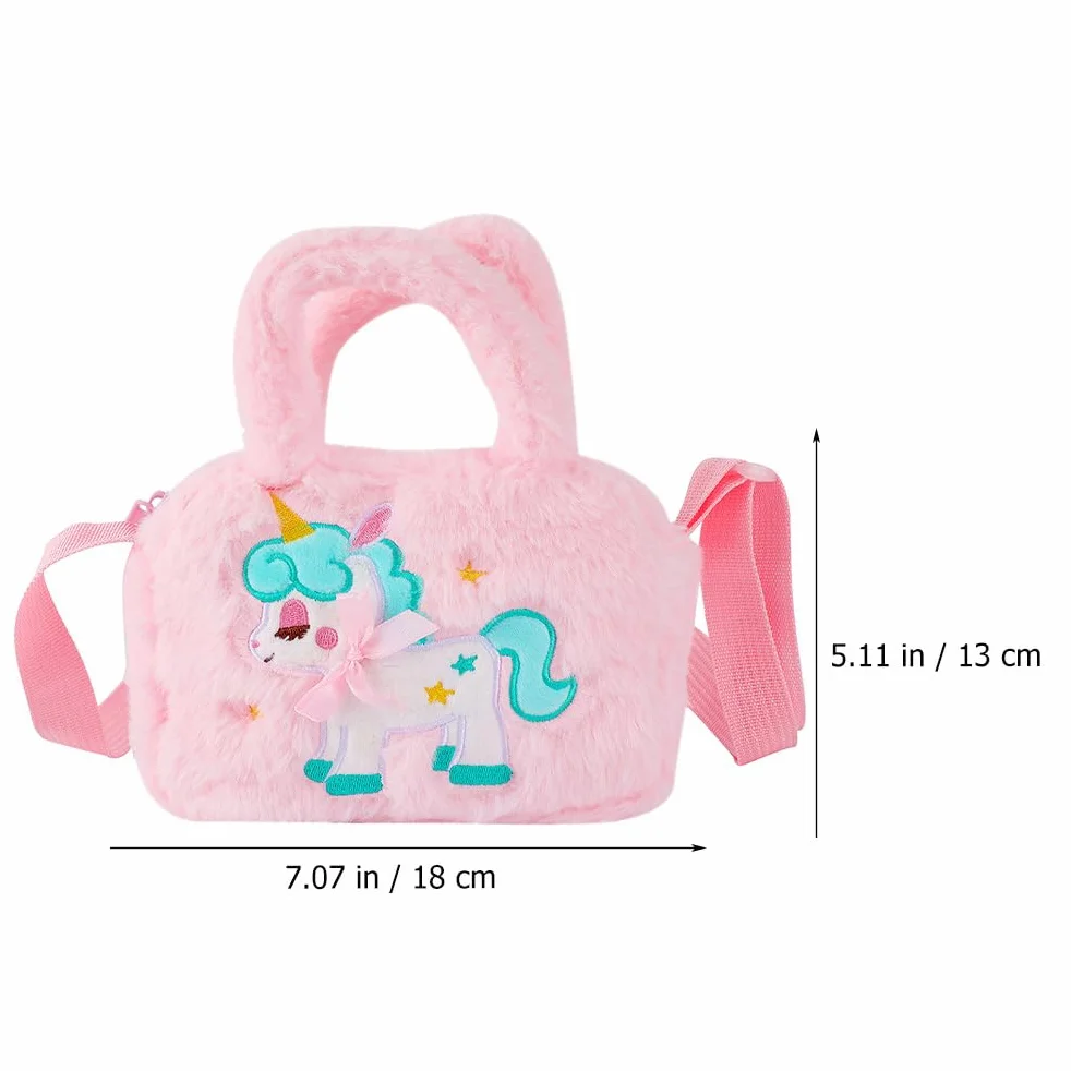 Holibanna Bolso Bandolera Unicornio Ajustable Resistente Niñas