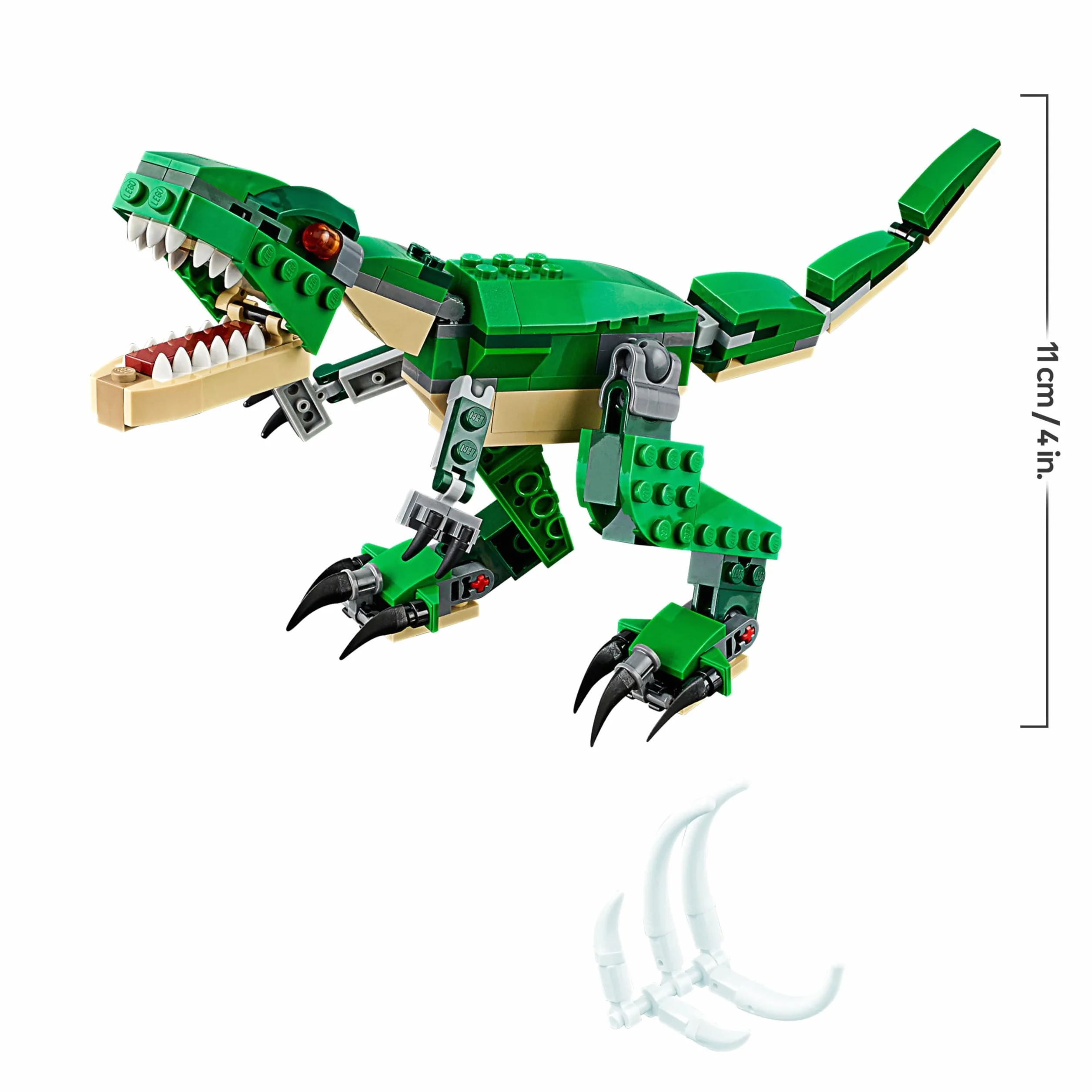 LEGO Creator 31058 3en1 Grandes Dinosaurios Set de Construcción T-Rex Pterodáctilo Triceratops