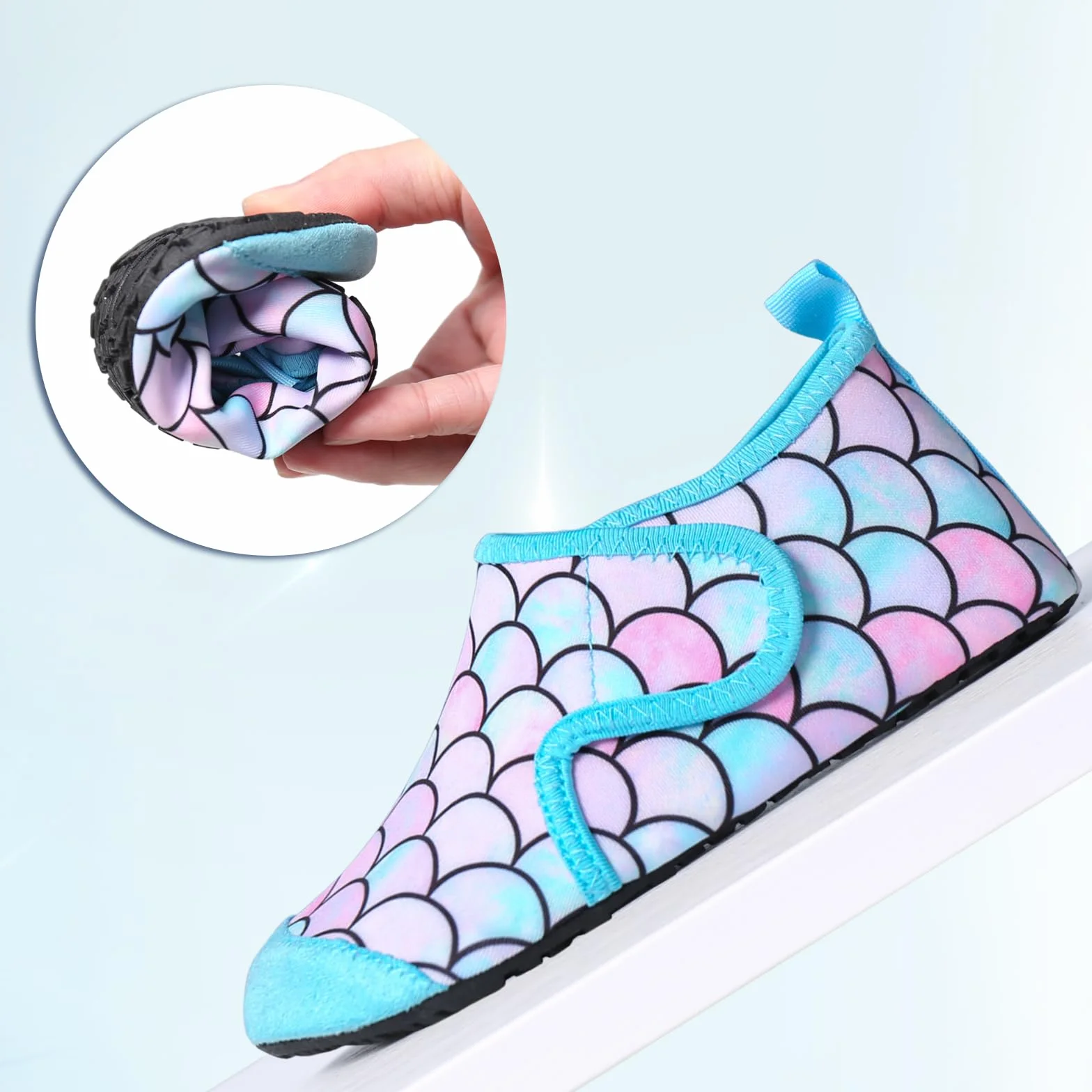 Escarpines Niño Niña Zapatos de Agua Antideslizante Calzado Descalzos 22-33EU