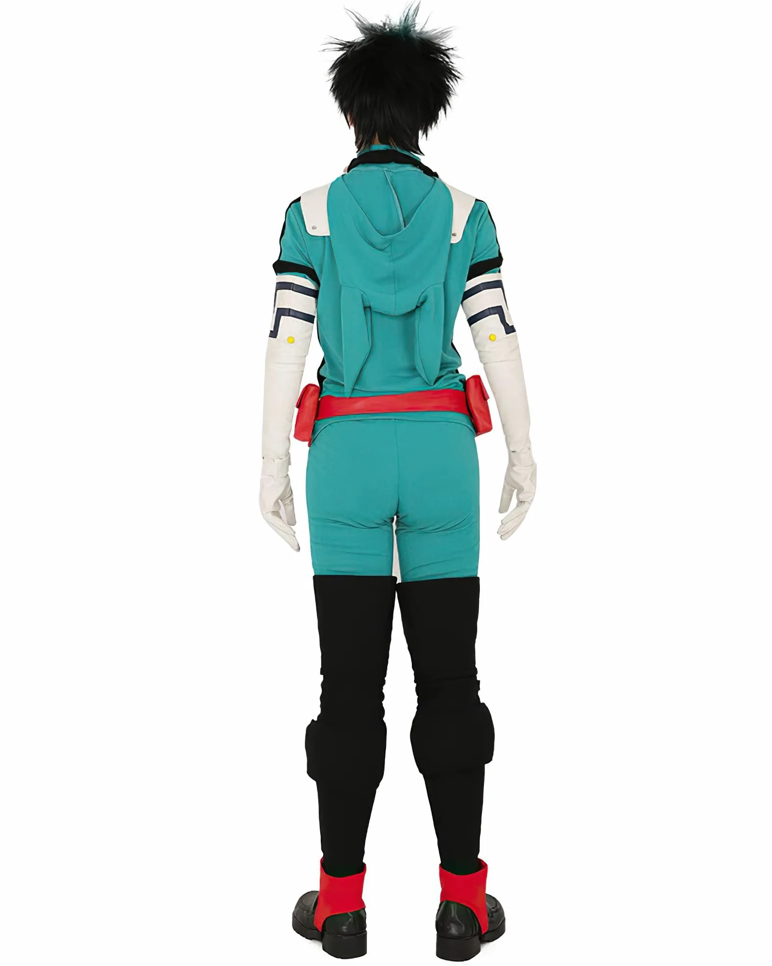 My Hero Academia - Conjunto de disfraz de cosplay Midoriya Izuku para cosplay de dibujos animados para Halloween para niños y adultos