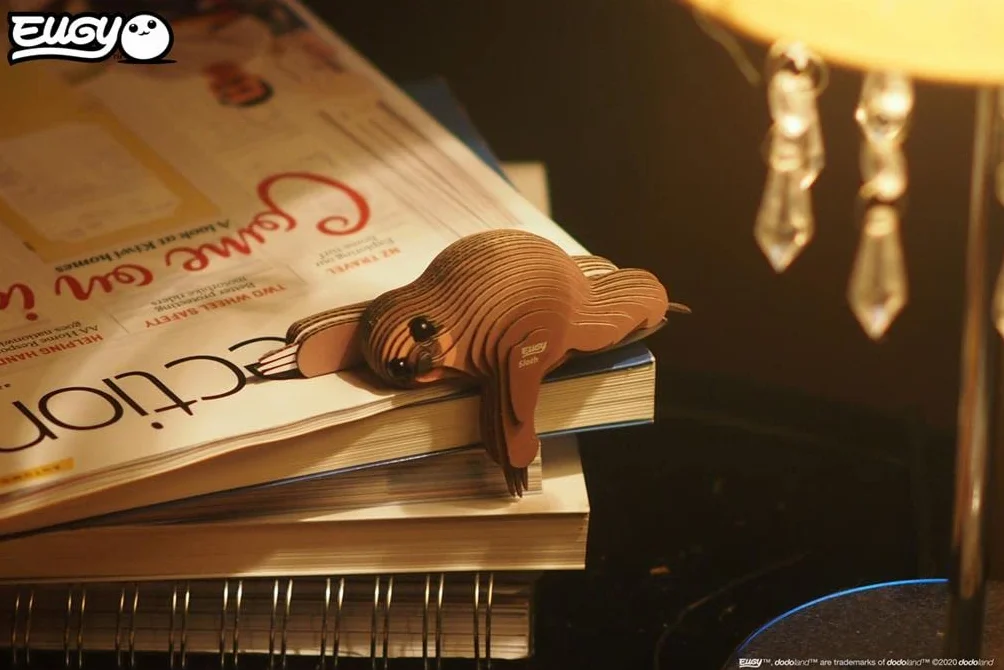 EUGY 032 Perezoso. Eco-Friendly 3D Paper Puzzle