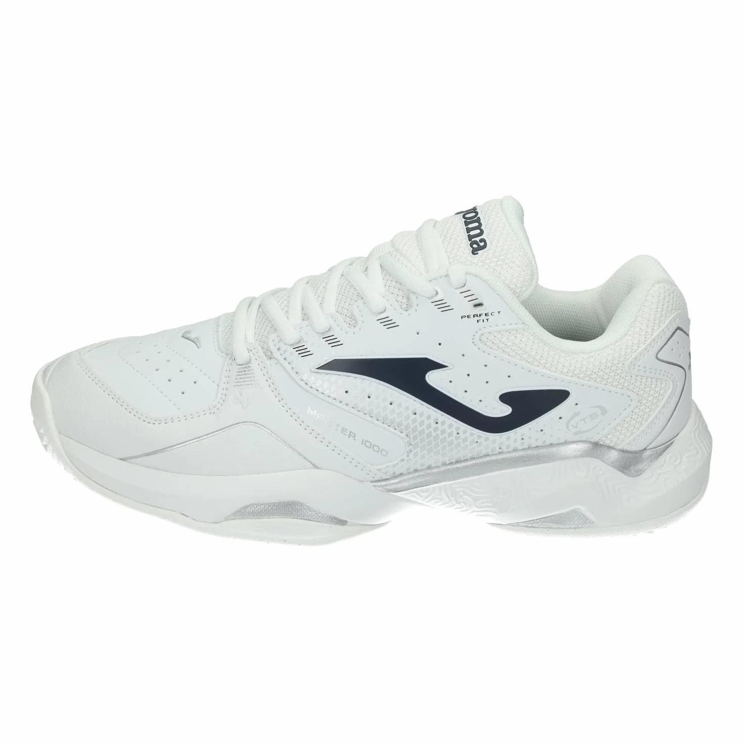 Joma Master 1000 Zapatillas para Hombre Blancas Deportivas Tenis Cómodas Resistentes