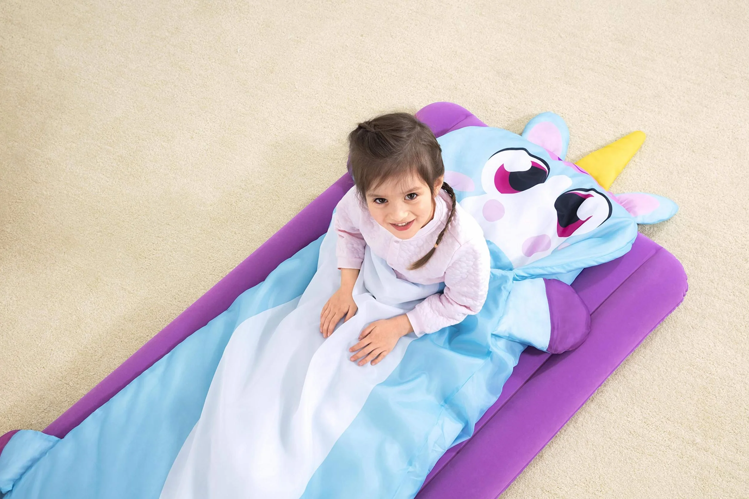 Bestway Adventurchasers™ - Set de Dormir para niños, diseño de Unicornio, 158 x 66 cm