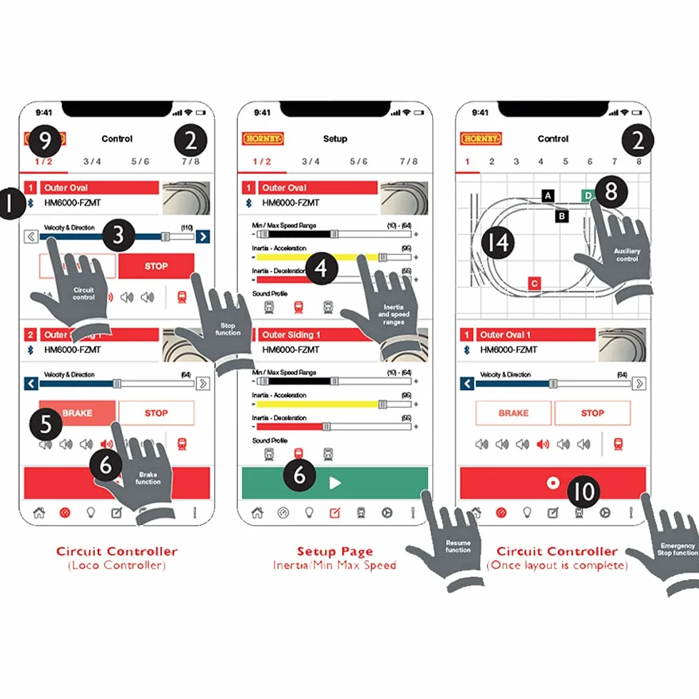 HM6000 App Control analógico Based (Unidad BLE)