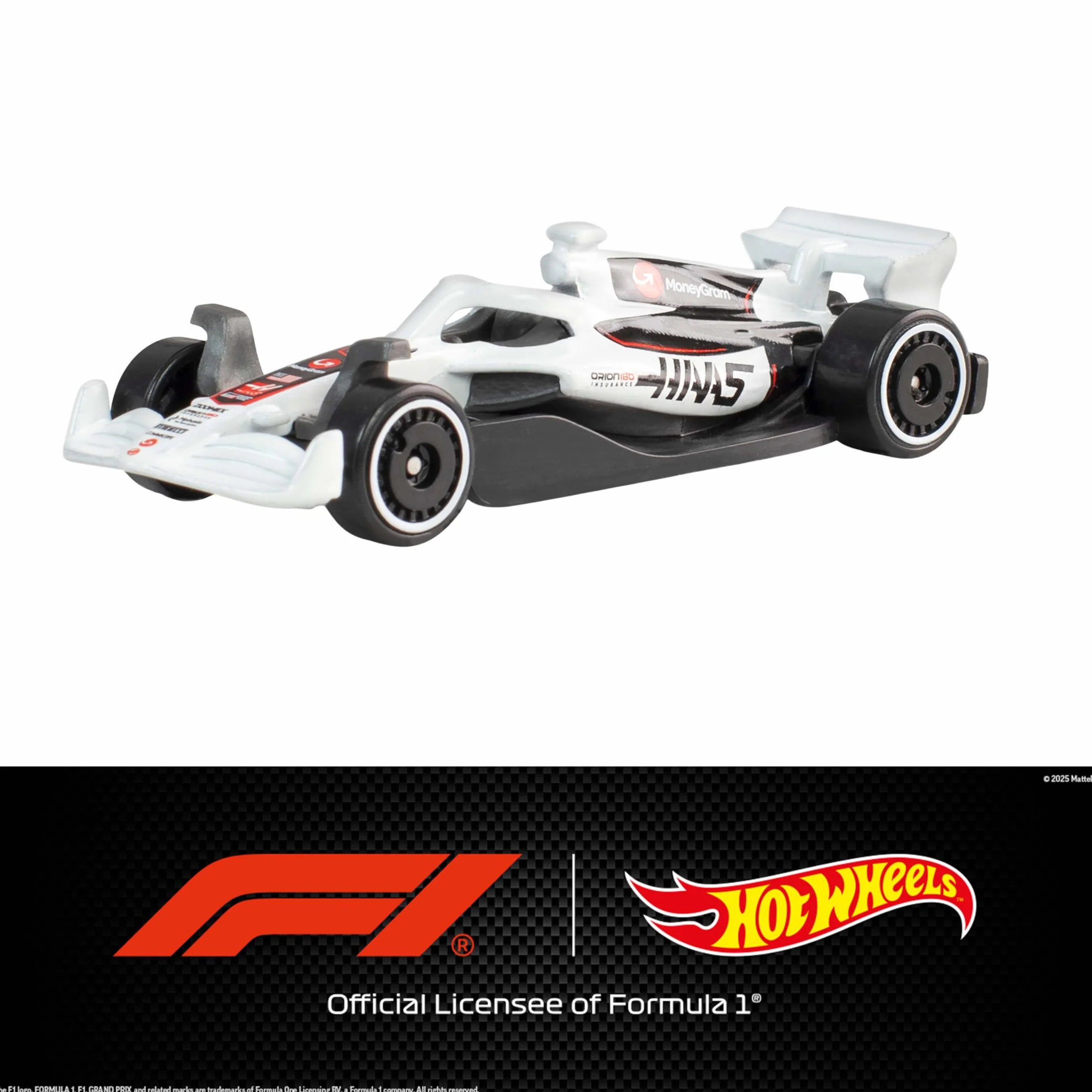 Hot Wheels Formula 1 Pack de 5 Coches de Juguete metálicos a Escala 1:64, Conjunto de 5 Coches coleccionables de F1 con Licencia Oficial para Jugar o exponer, JLN11