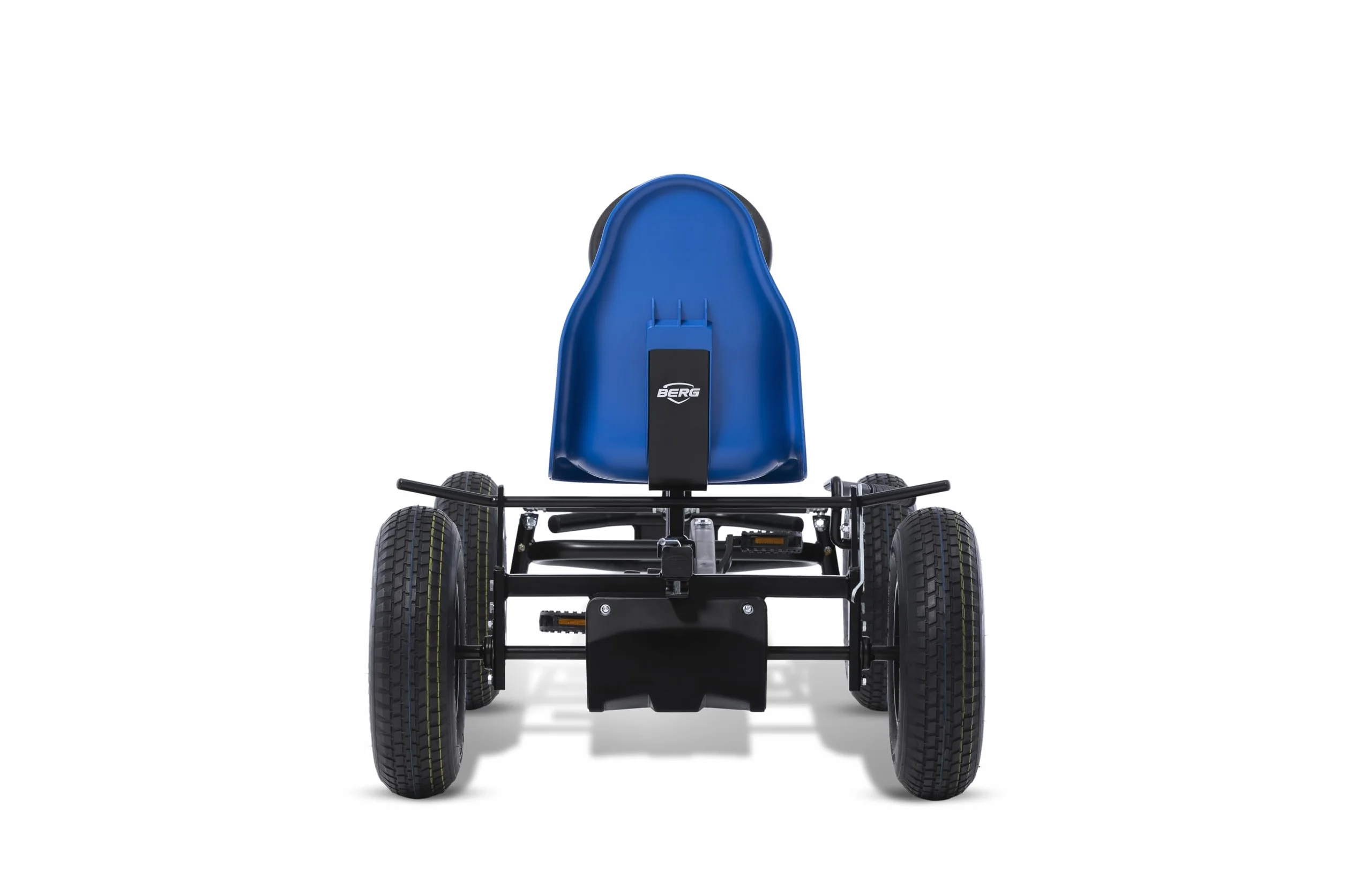 BERG Kart a Pedales XL B.Pure Blue BFR | Azul, a partir de 5 años, freno BFR (adelante, atrás, frenado), cuadro de acero resistente, asiento regulable