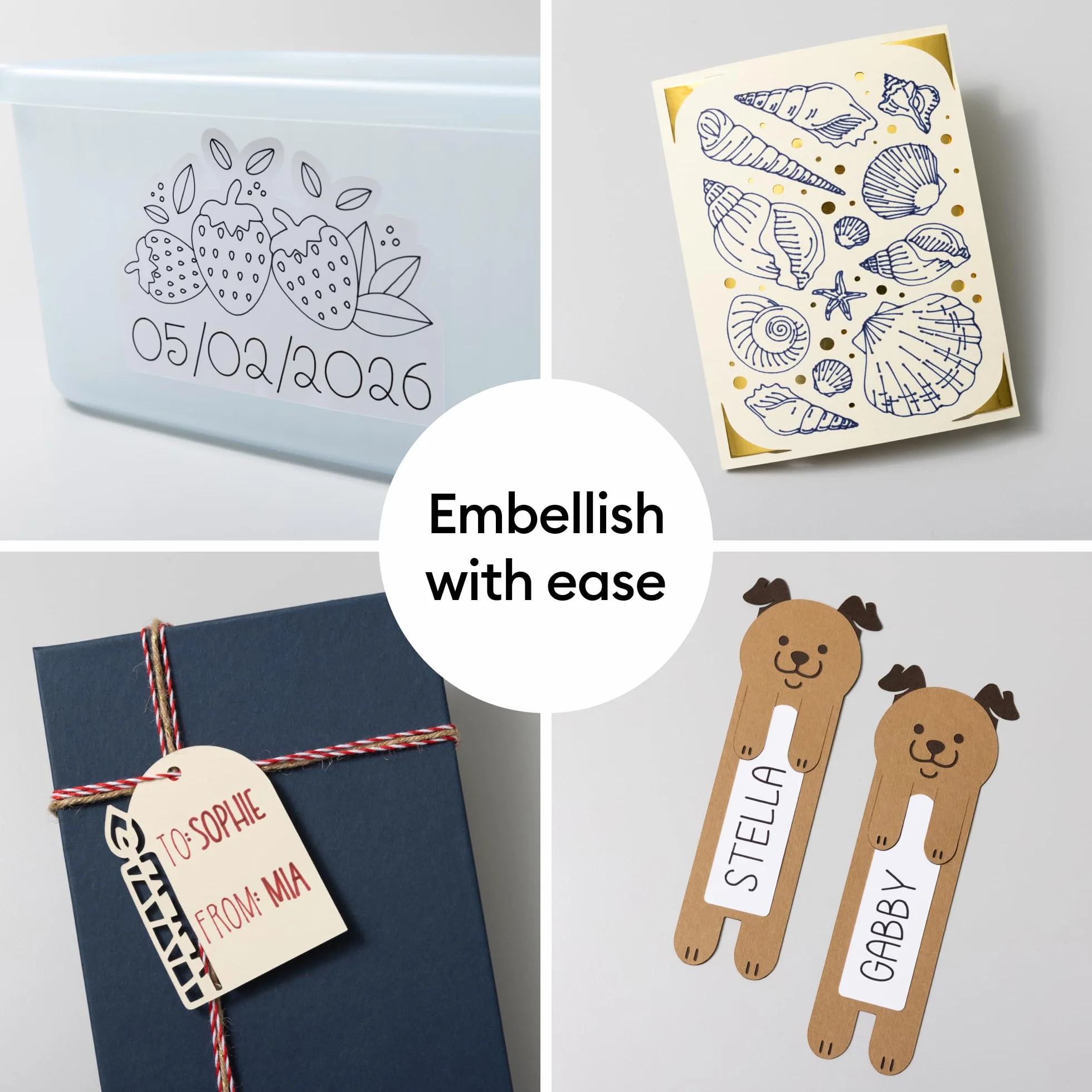 Cricut Marcadores de doble cara, juego definitivo (paquete de 20) 0.4 y 1.0