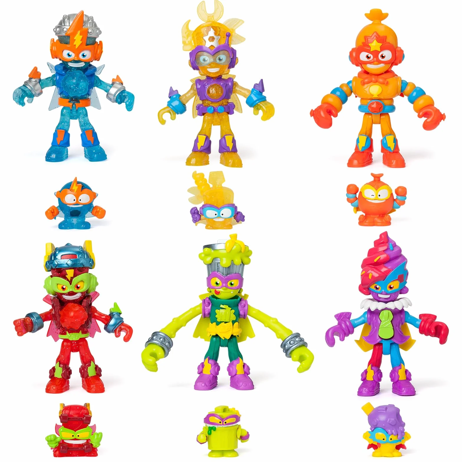 SUPERTHINGS RIVALS OF KABOOM Figura Kazoom Kid Fury con Kazoom Kid, SuperThings Exclusivo y Accesorio