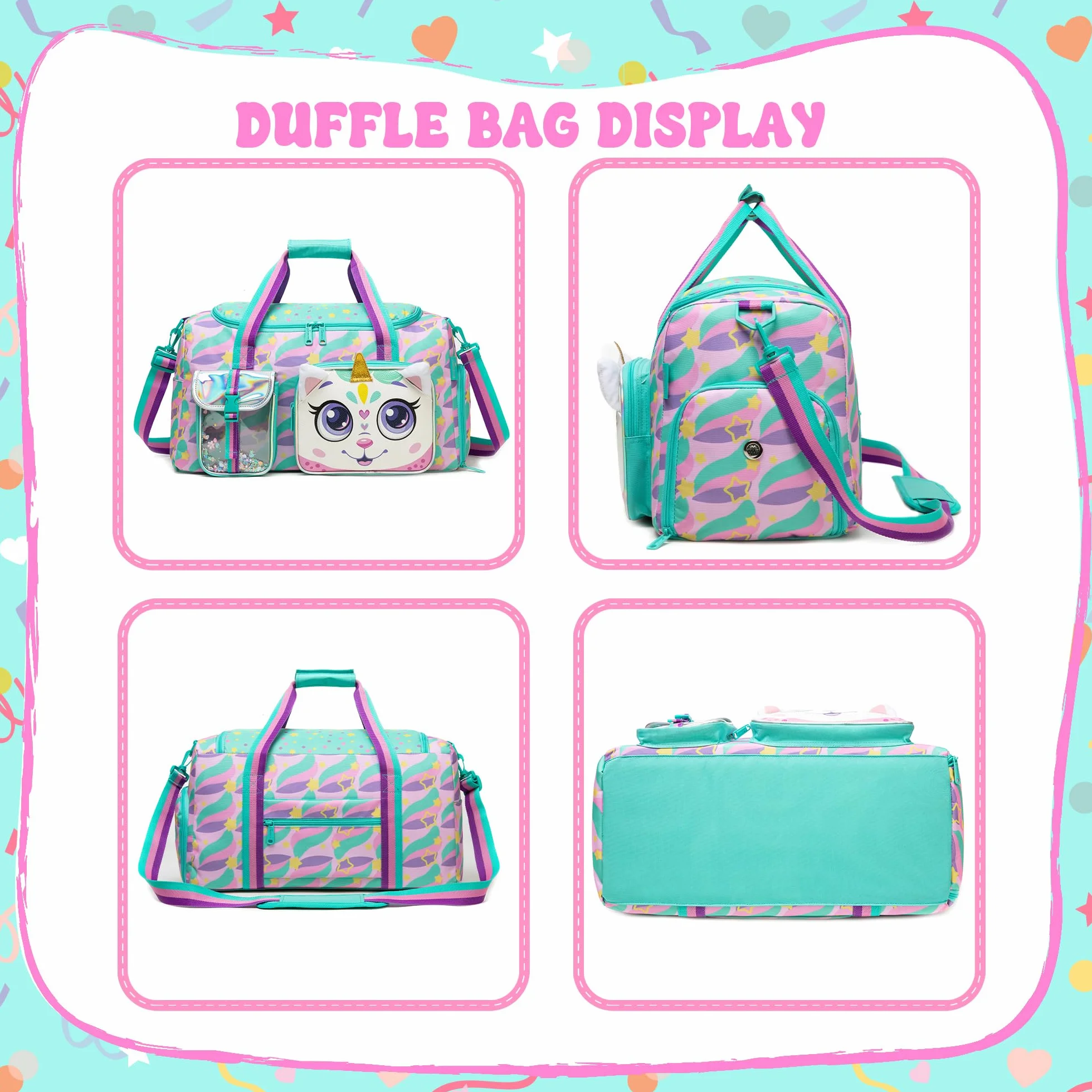 HTgroce Bolsa de Gimnasio con Compartimento, Duffel para Viaje, Tote Deportivo