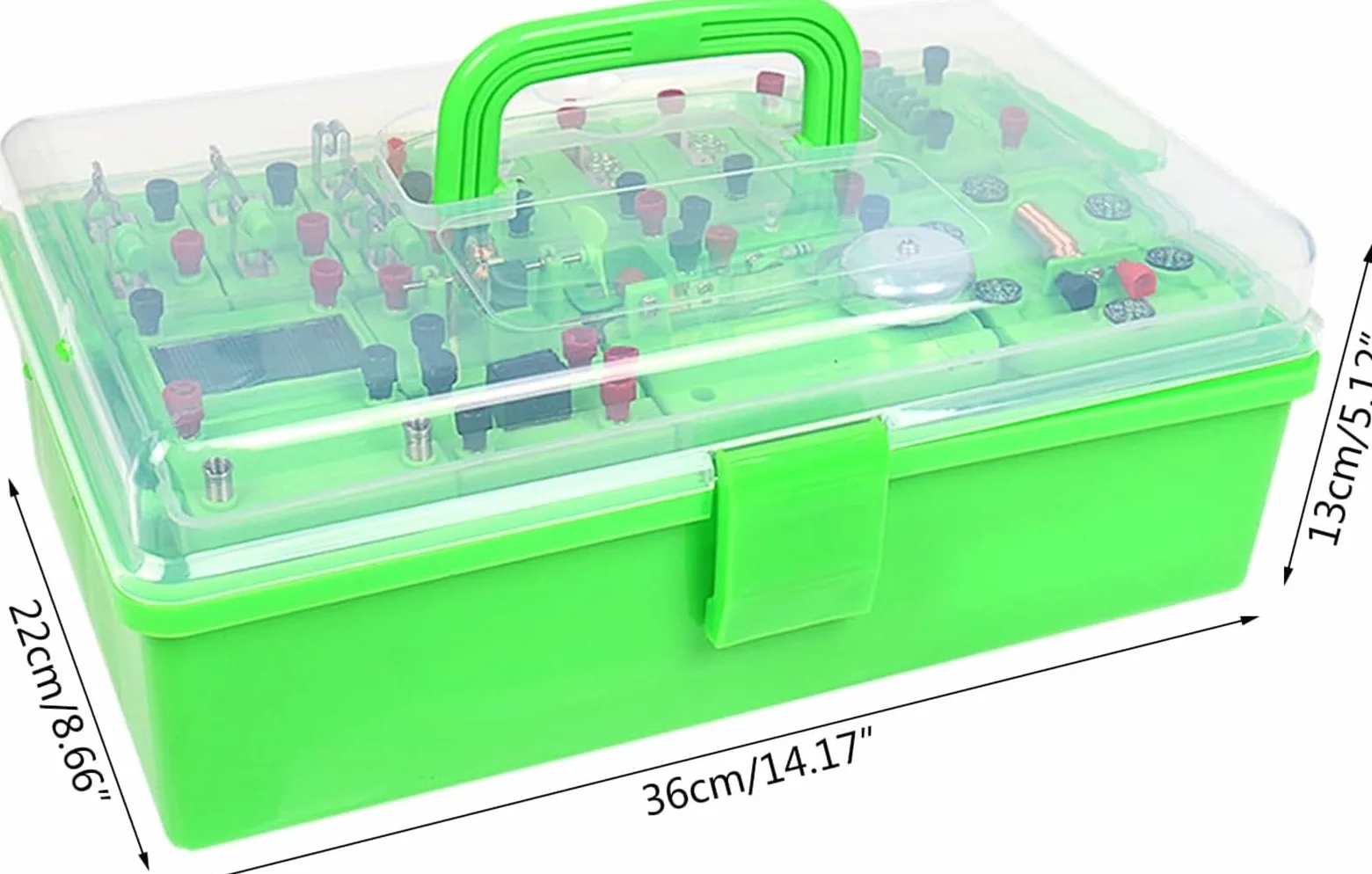 Conjunto De Aparatos De Laboratorio De Física General, Kit De Herramientas De Plástico Multifuncional Para Experimentos Científicos, Caja De Equipos Integrales Para La Exploración Y Enseñanza De Prin