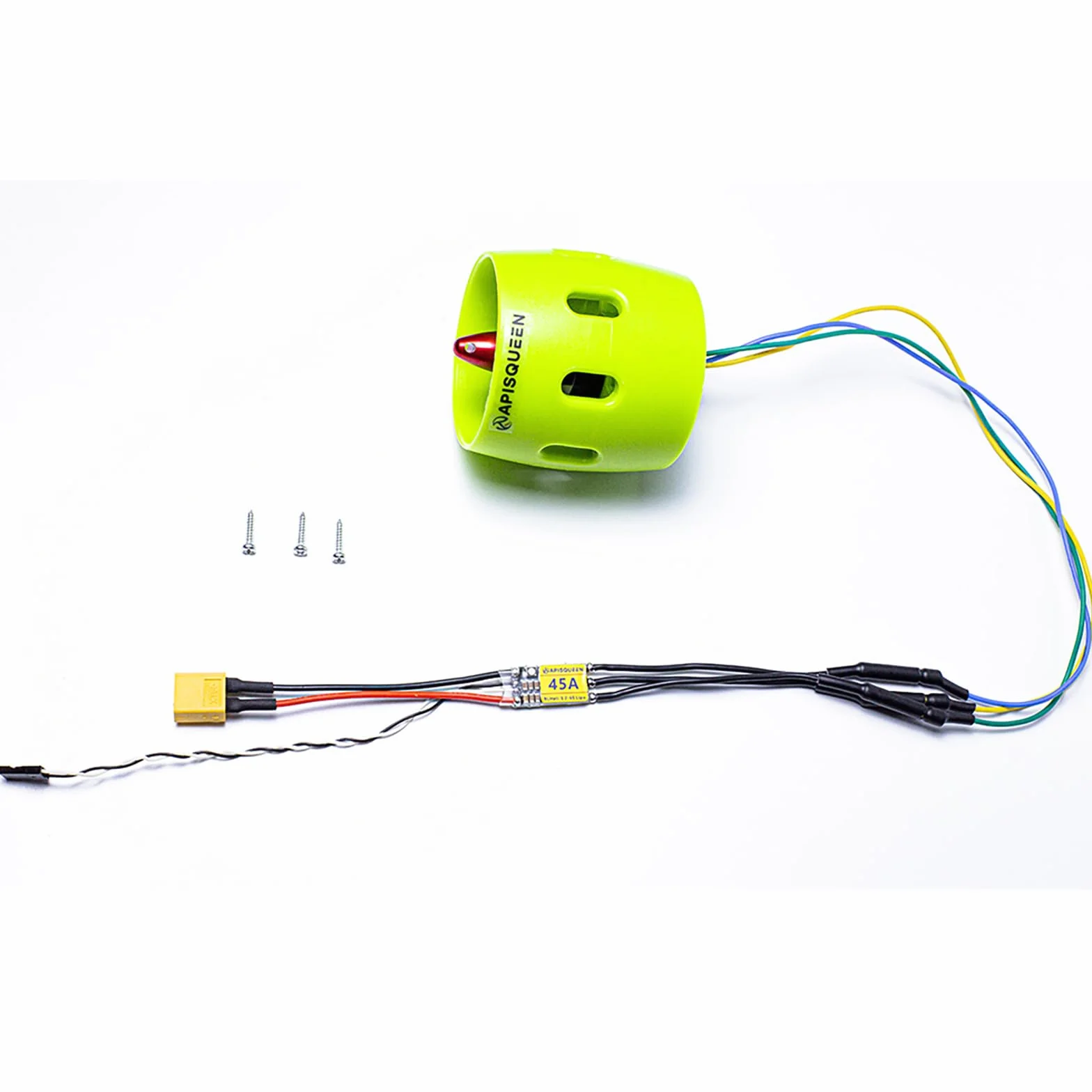 Juego de relojes subacuáticos U1 de 12 V ~ 16 V, con ESC y RC, fuerza de empuje de 7,5 libras, motor subacuático sin escobillas, para rov y barcos