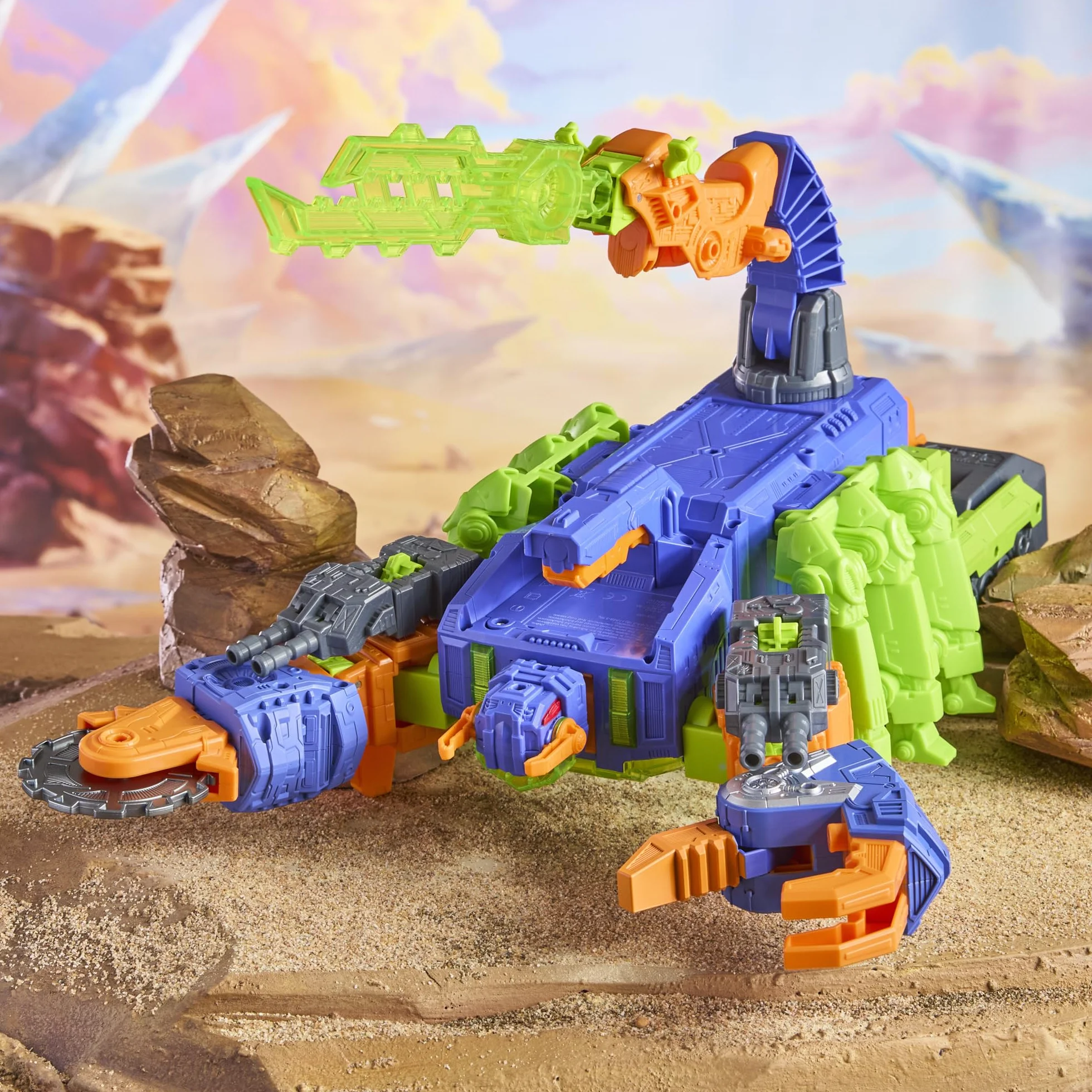 Transformers CYBERWORLD Scorponok Set de Batalla y Ataque Figura de acción