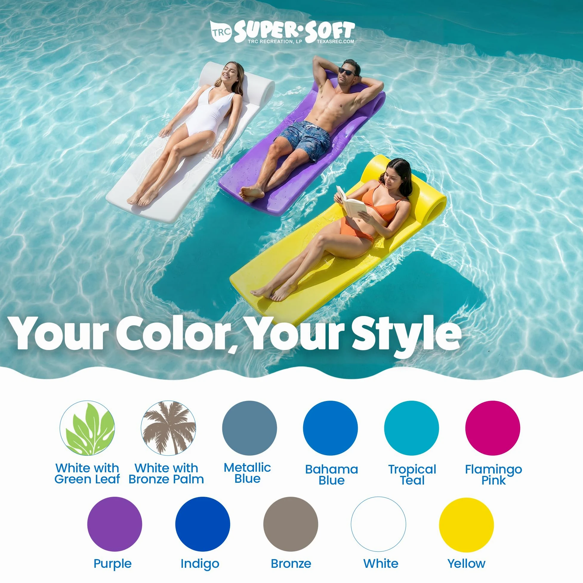 TRC Recreation Sunsation - Flotador para Piscina