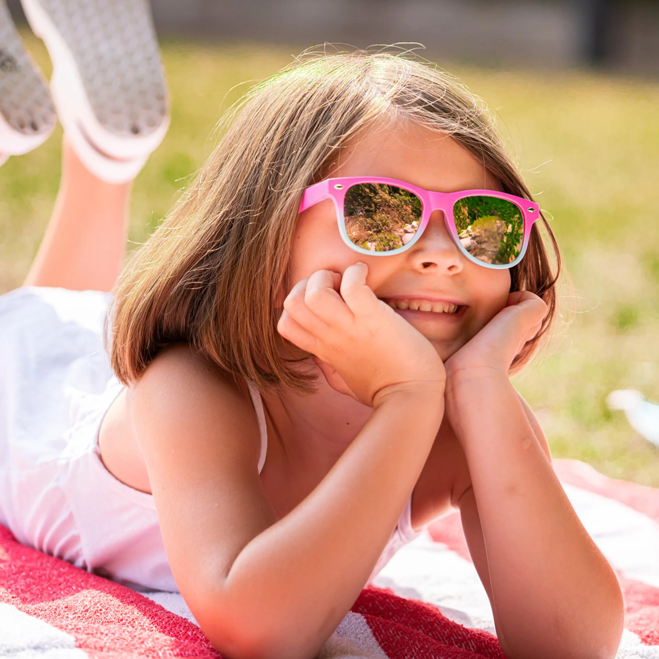 Kiddus Gafas de Sol Polarizadas para Niños UV400 Categoría 3 Lente CAT3