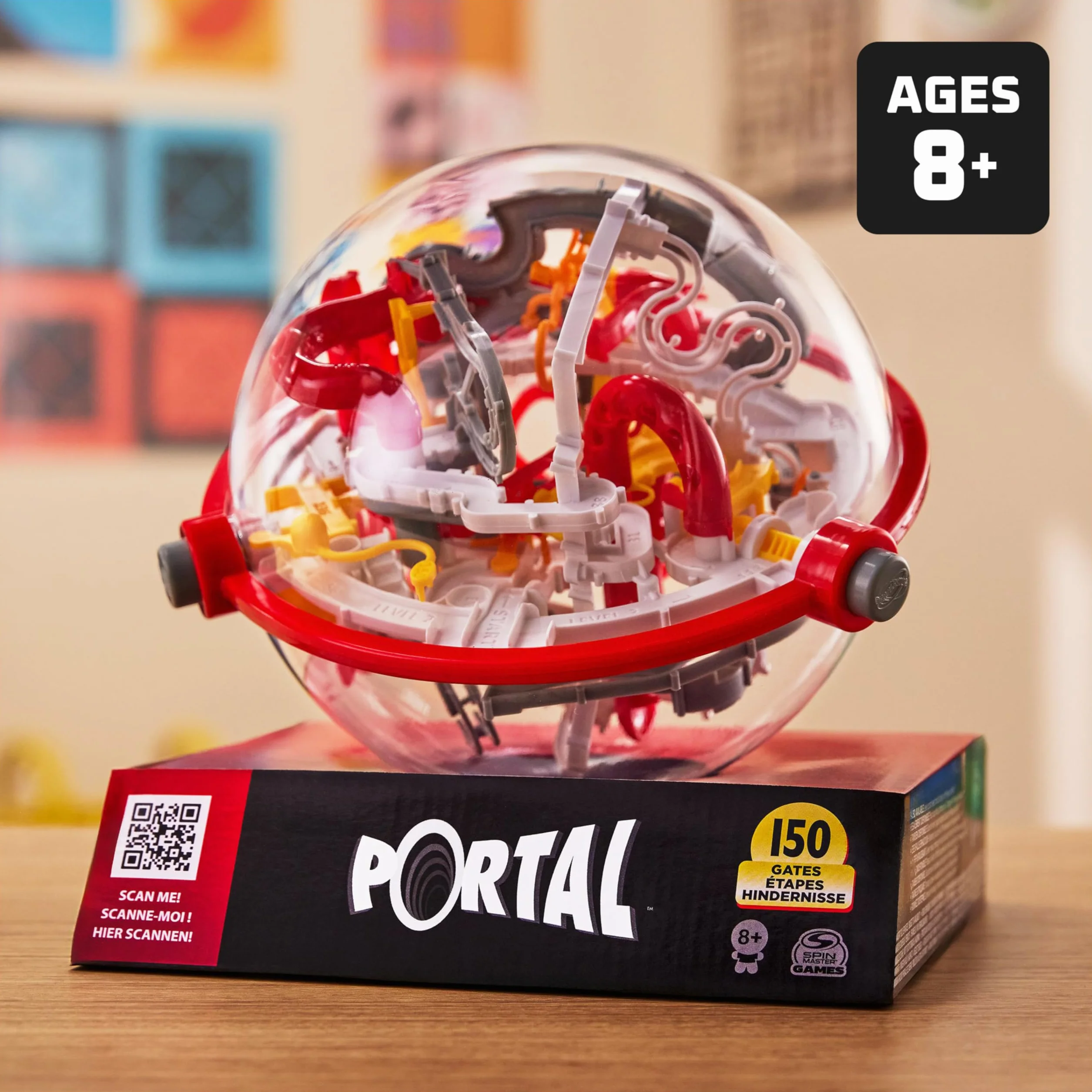 Perplexus Portal Bola Laberinto 3D 150 Obstáculos Rompecabezas Niños 8+ Años